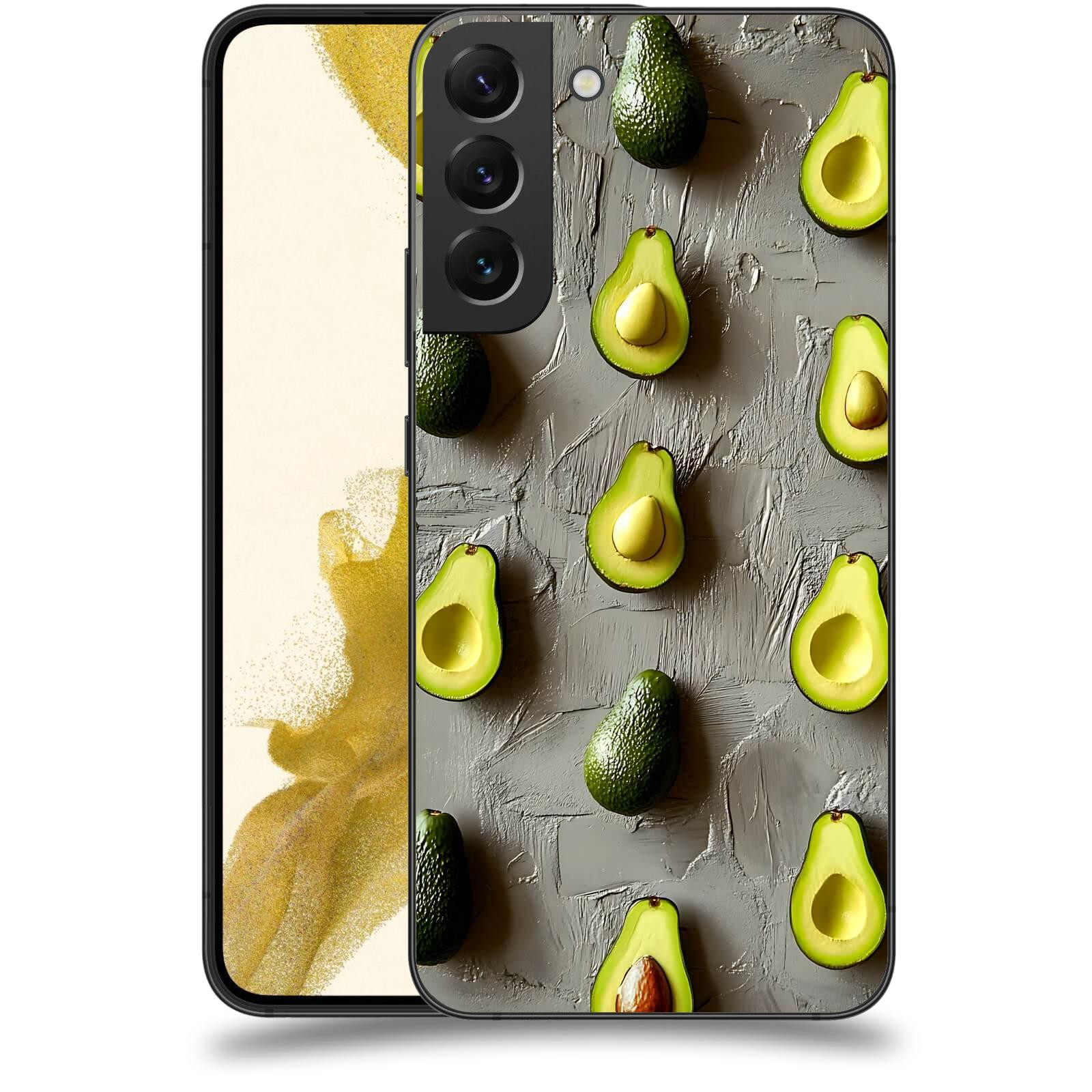ACOVER Kryt na mobil Samsung Galaxy S22+ 5G - Zelená harmonie
