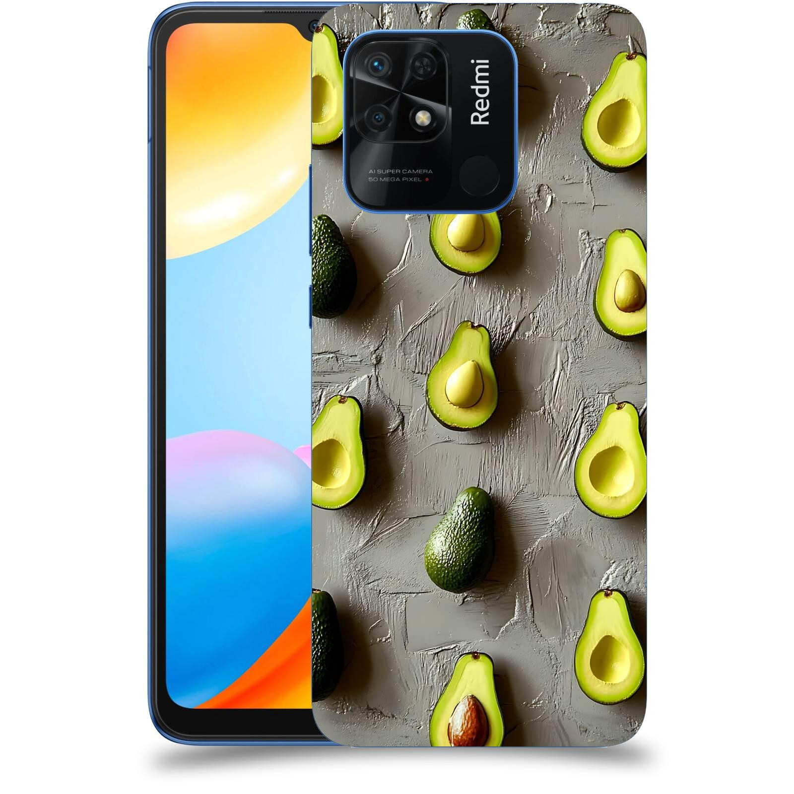ACOVER Kryt na mobil Xiaomi Redmi 10C - Zelená harmonie