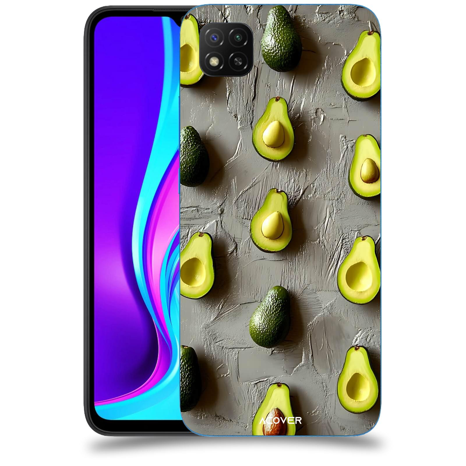 ACOVER Kryt na mobil Xiaomi Redmi 9C - Zelená harmonie