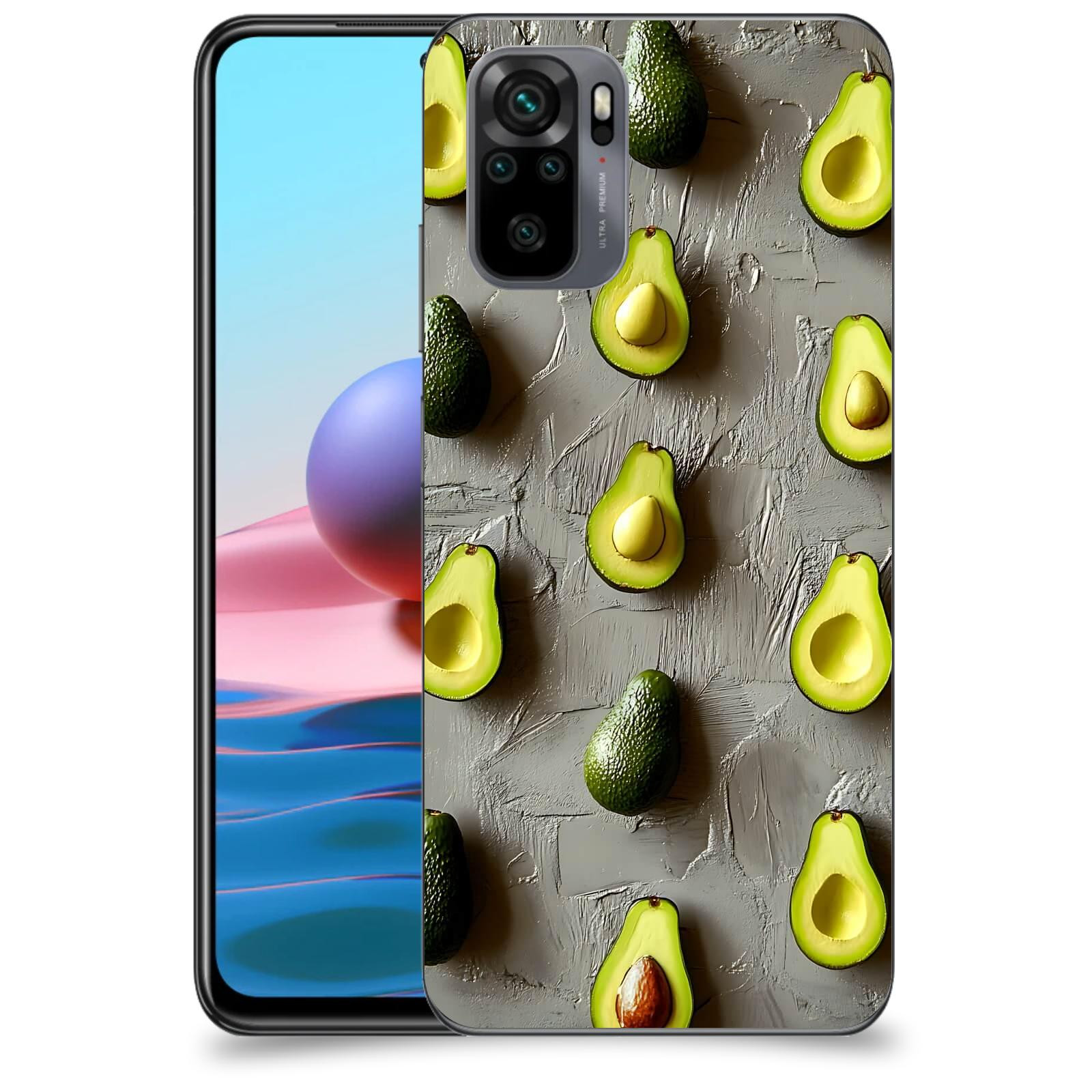 ACOVER Kryt na mobil Xiaomi Redmi Note 10 - Zelená harmonie