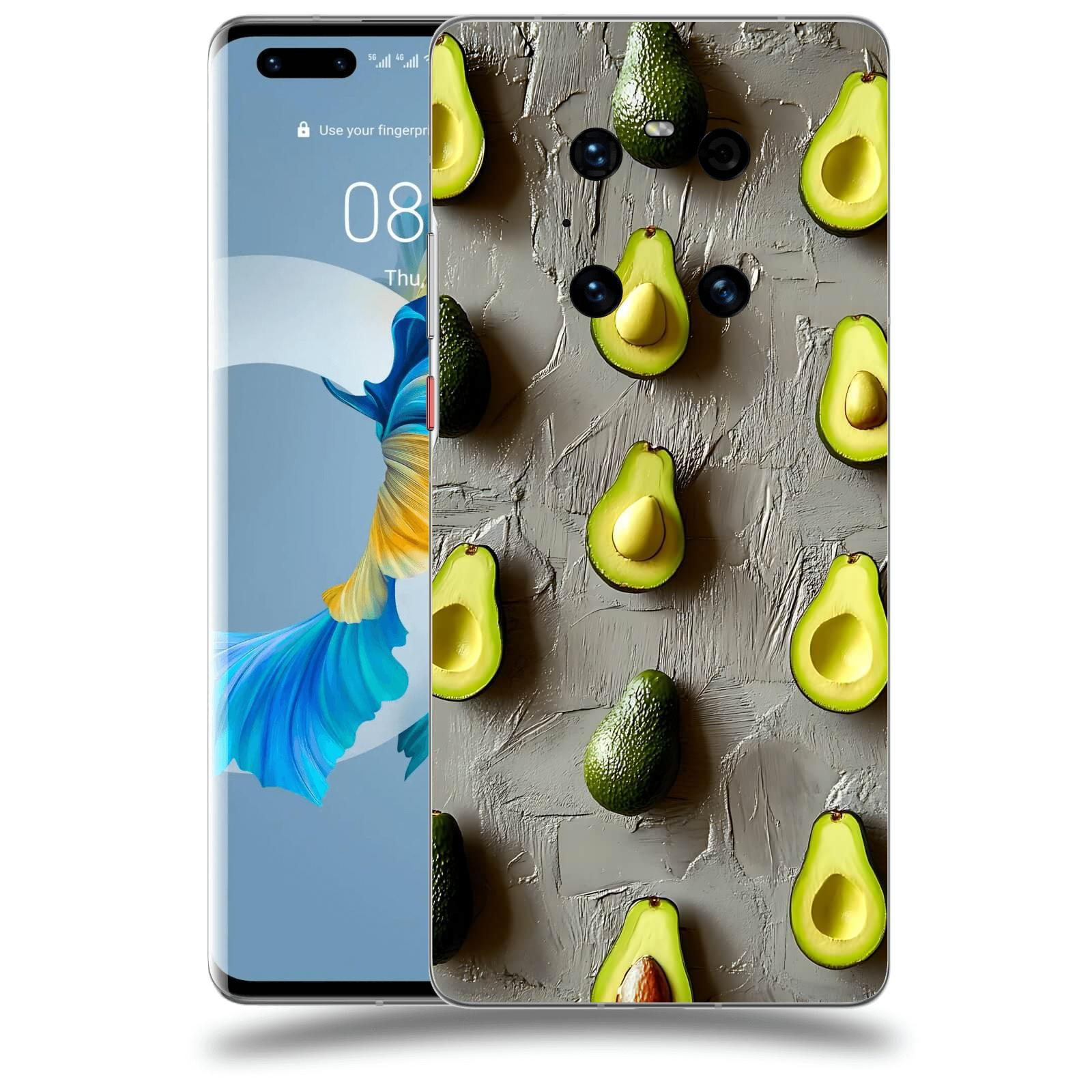 ACOVER Kryt na mobil Huawei Mate 40 Pro - Zelená harmonie