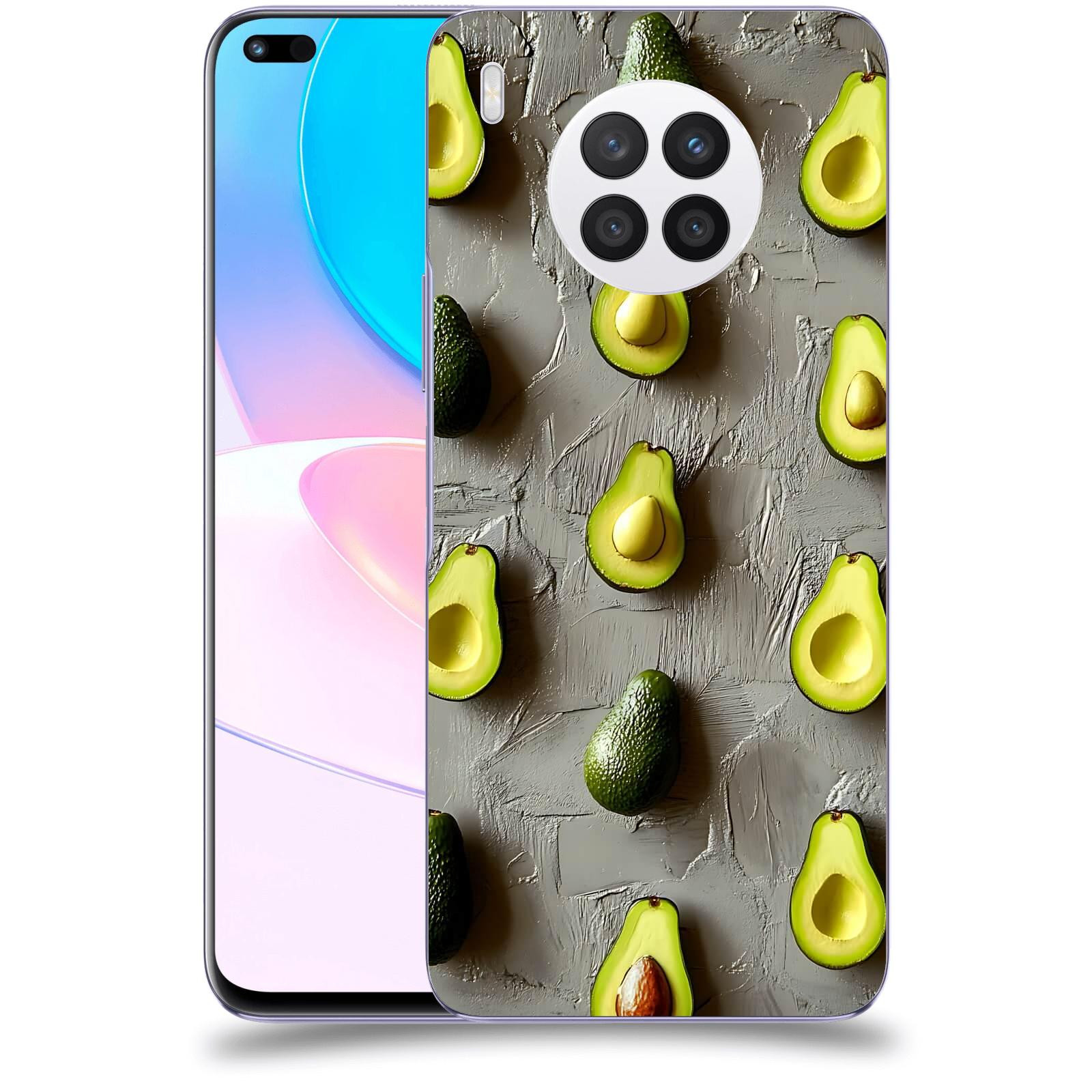 ACOVER Kryt na mobil Huawei Nova 8i - Zelená harmonie