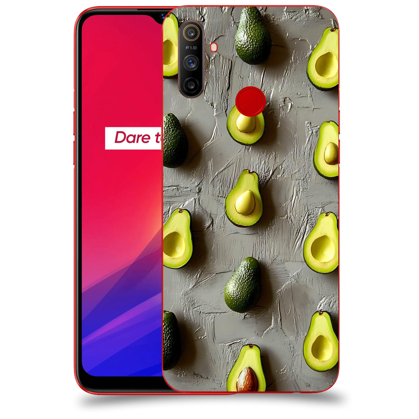 ACOVER Kryt na mobil Realme C3 - Zelená harmonie