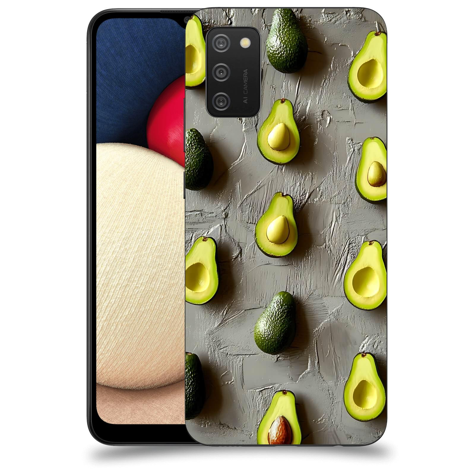 ACOVER Kryt na mobil Samsung Galaxy A02s A025G - Zelená harmonie