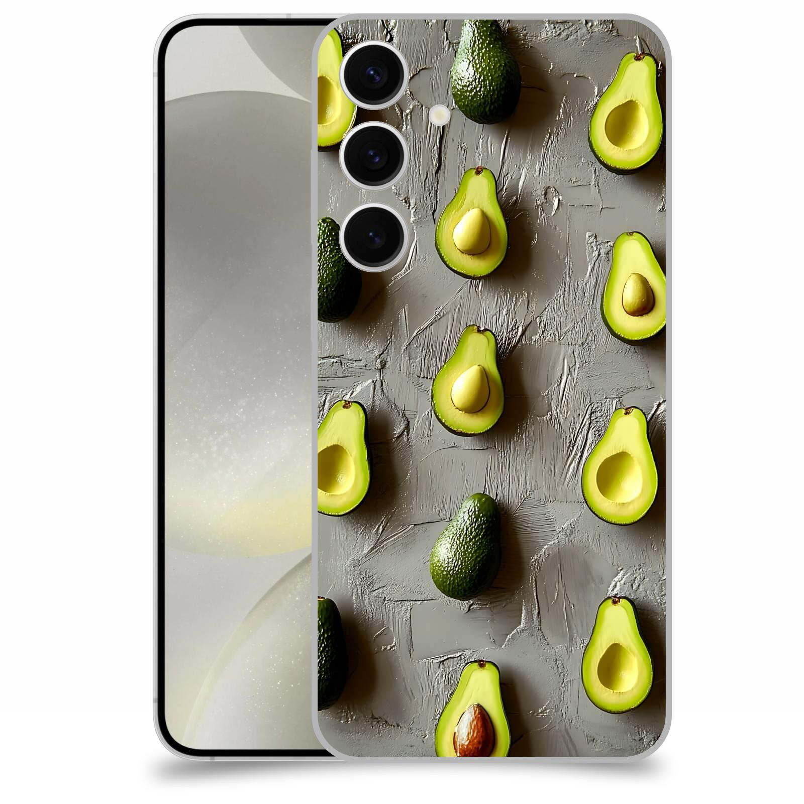 ACOVER Kryt na mobil Samsung Galaxy S24+ - Zelená harmonie
