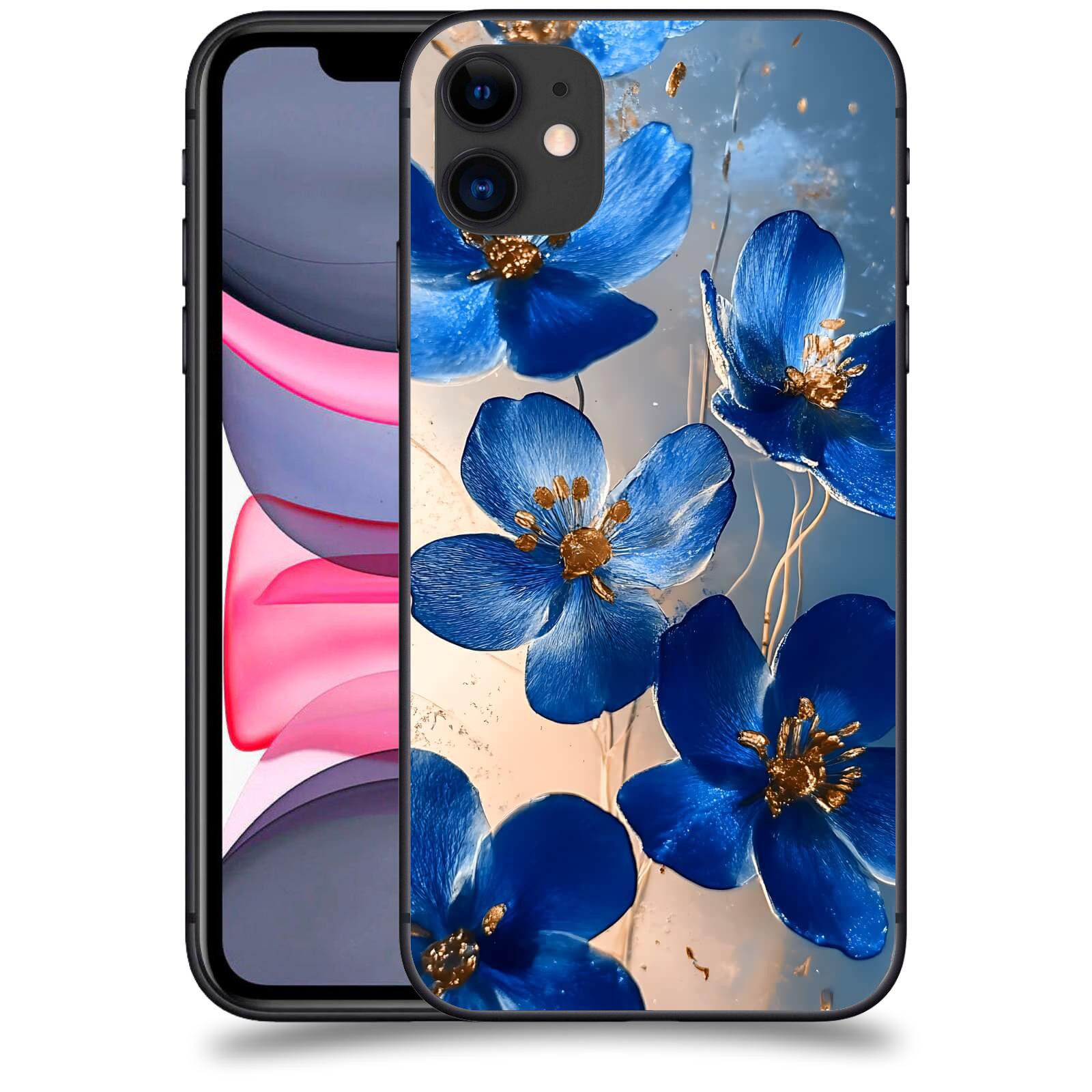 ACOVER Kryt na mobil Apple iPhone 11 - Zlatá elegance