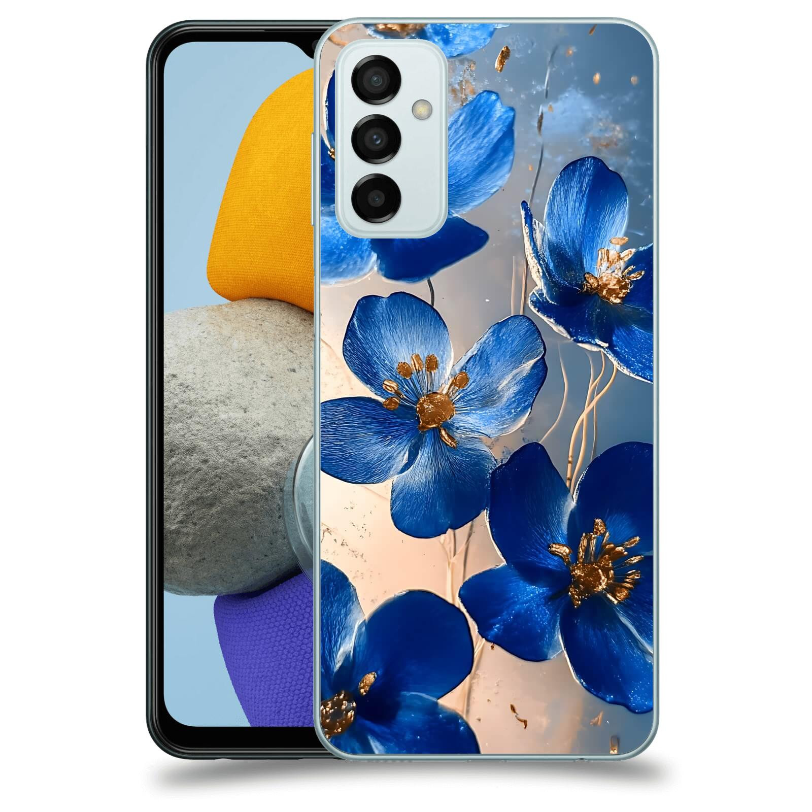 ACOVER Kryt na mobil Samsung Galaxy M23 5G - Zlatá elegance