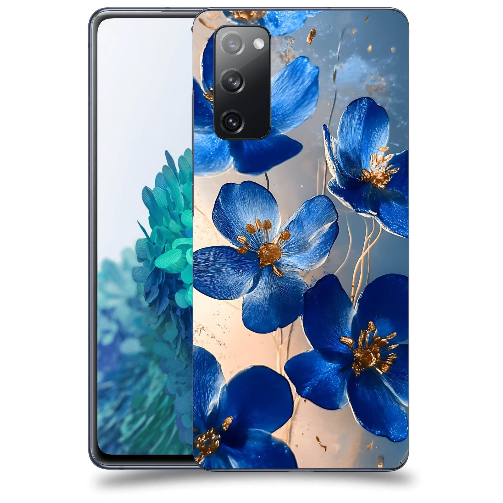 ACOVER Kryt na mobil Samsung Galaxy S20 FE - Zlatá elegance
