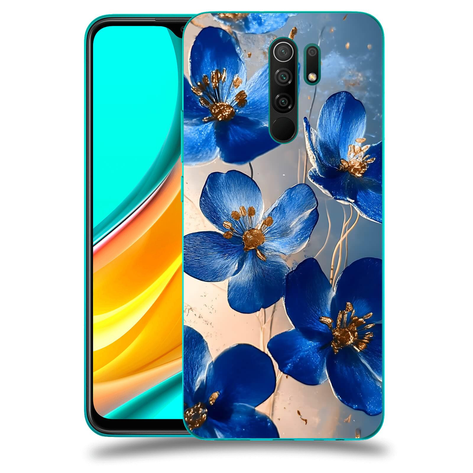 ACOVER Kryt na mobil Xiaomi Mi 9 - Zlatá elegance
