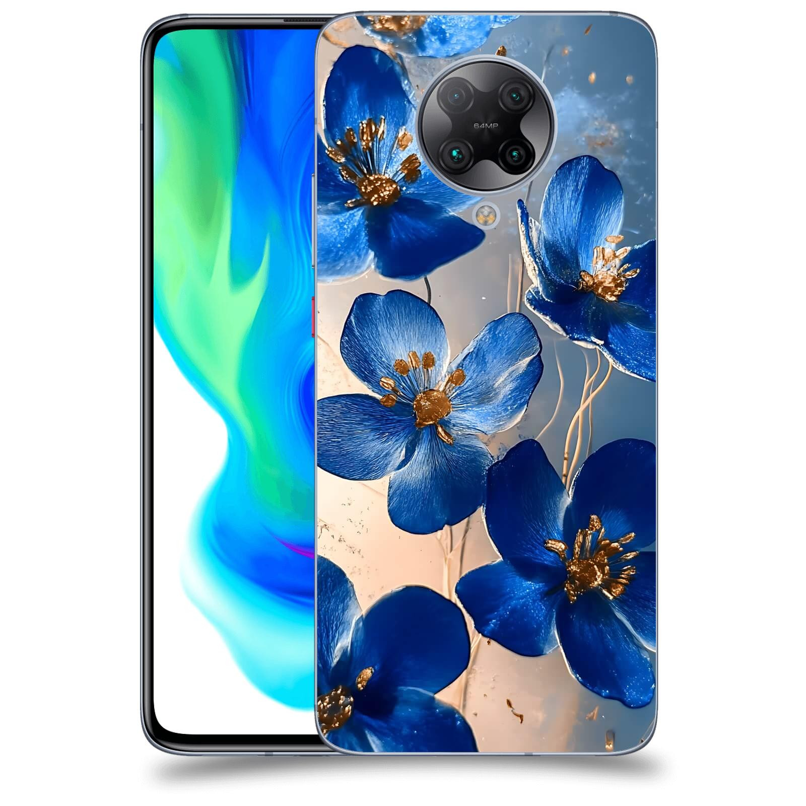 ACOVER Kryt na mobil Xiaomi Poco F2 Pro - Zlatá elegance
