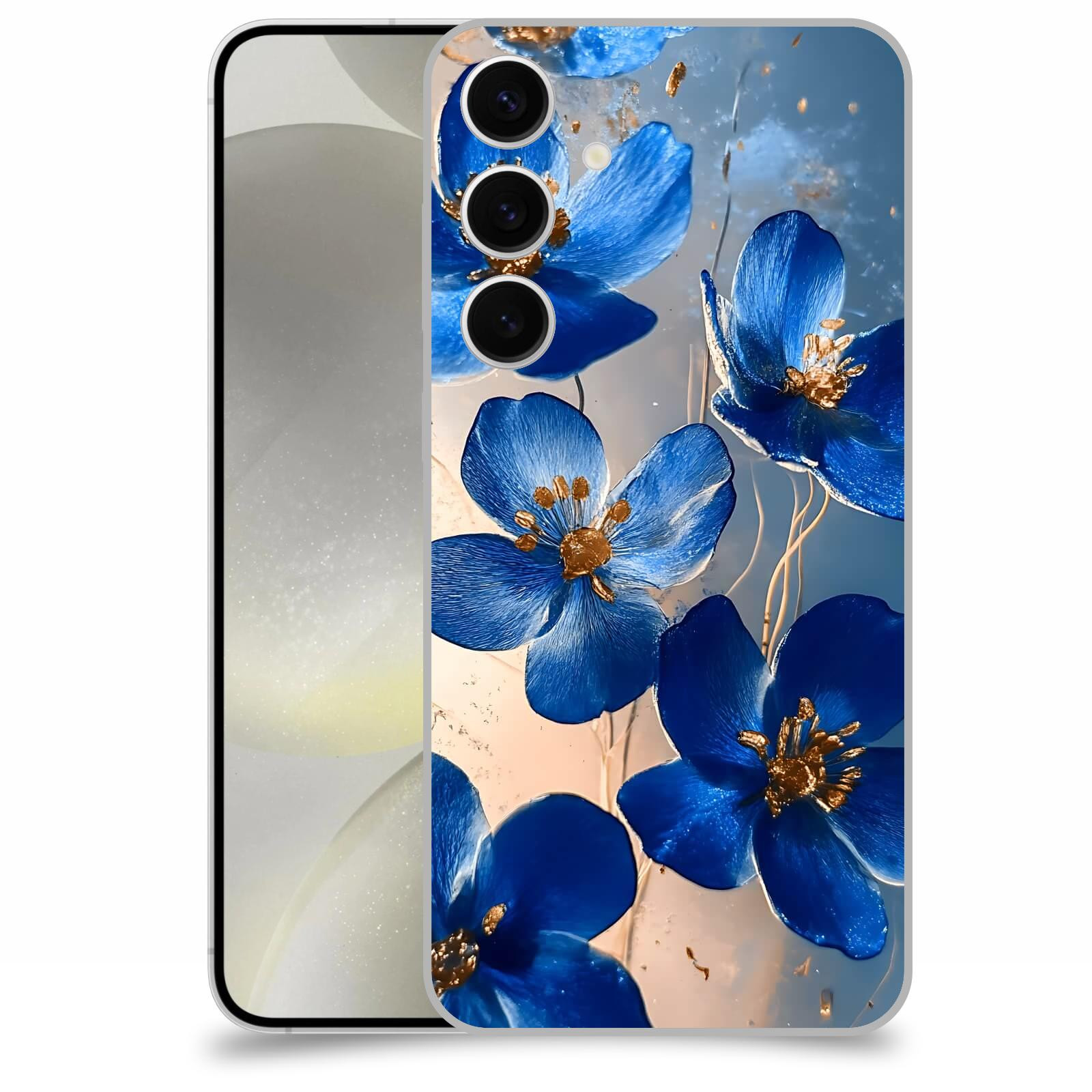 ACOVER Kryt na mobil Samsung Galaxy S24+ - Zlatá elegance