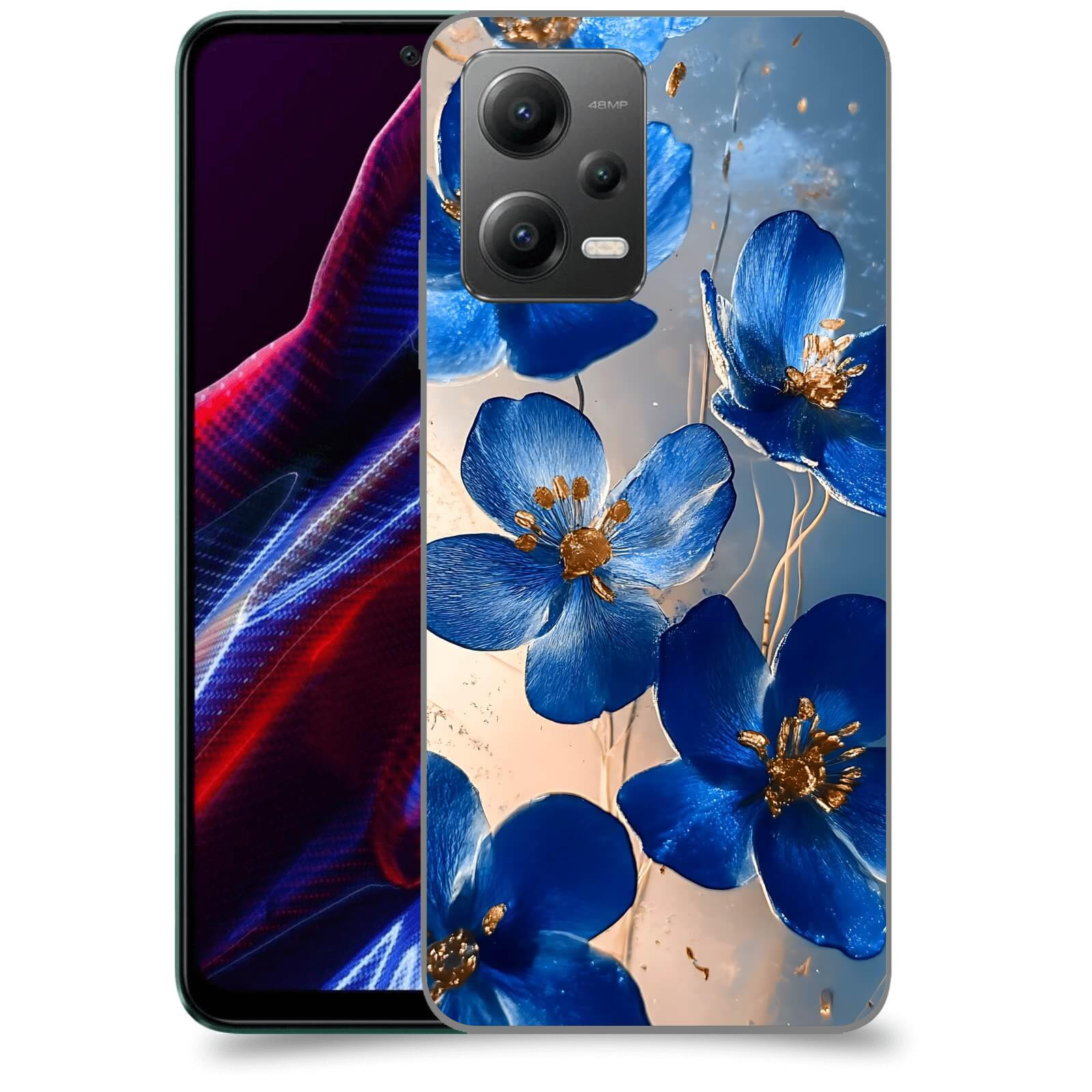 ACOVER Kryt na mobil Xiaomi Poco X5 - Zlatá elegance