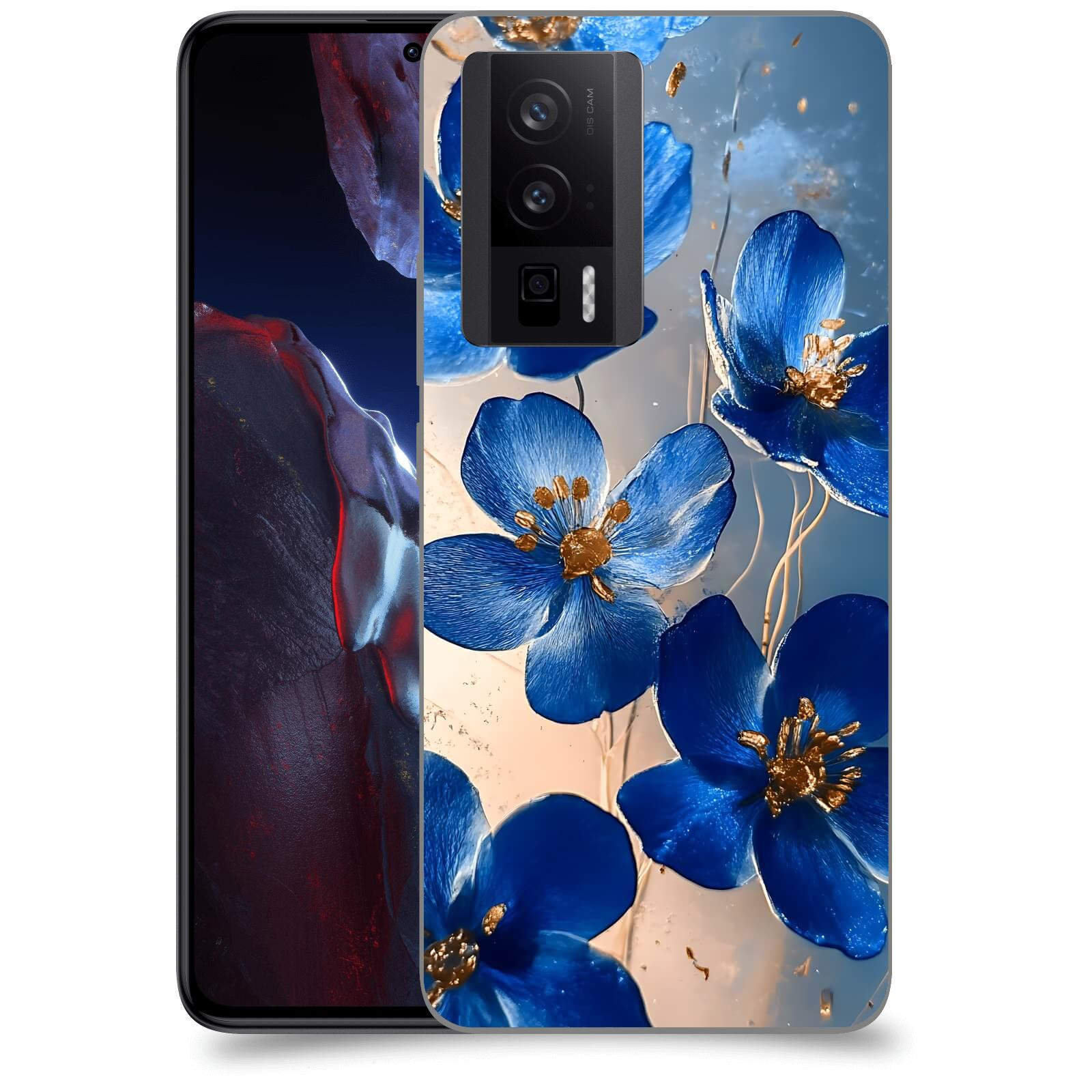 ACOVER Kryt na mobil Xiaomi Poco F5 Pro 5G - Zlatá elegance