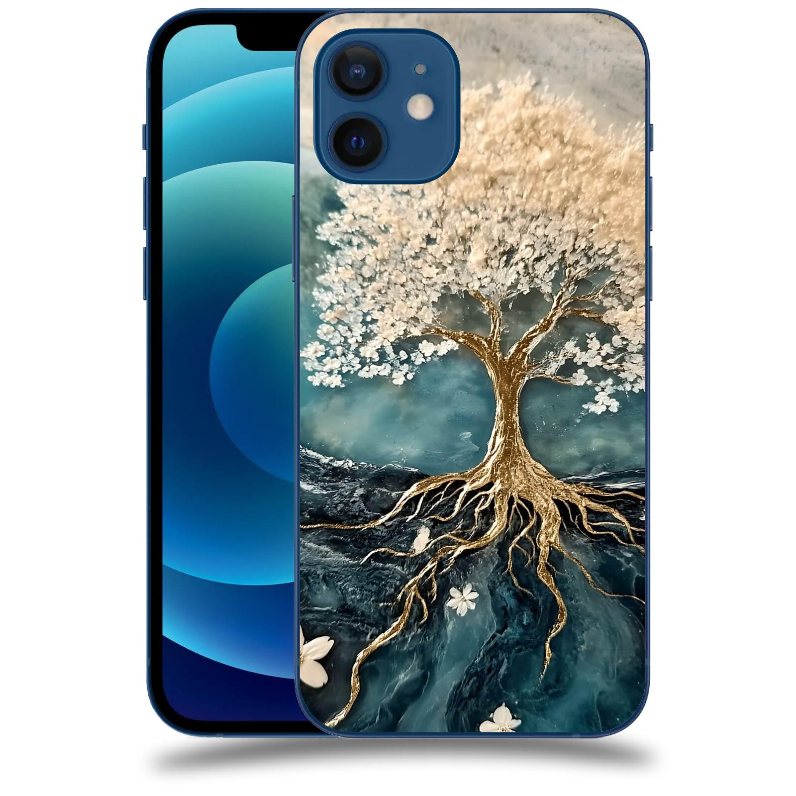 ACOVER Kryt na mobil Apple iPhone 12 - Zlatý život