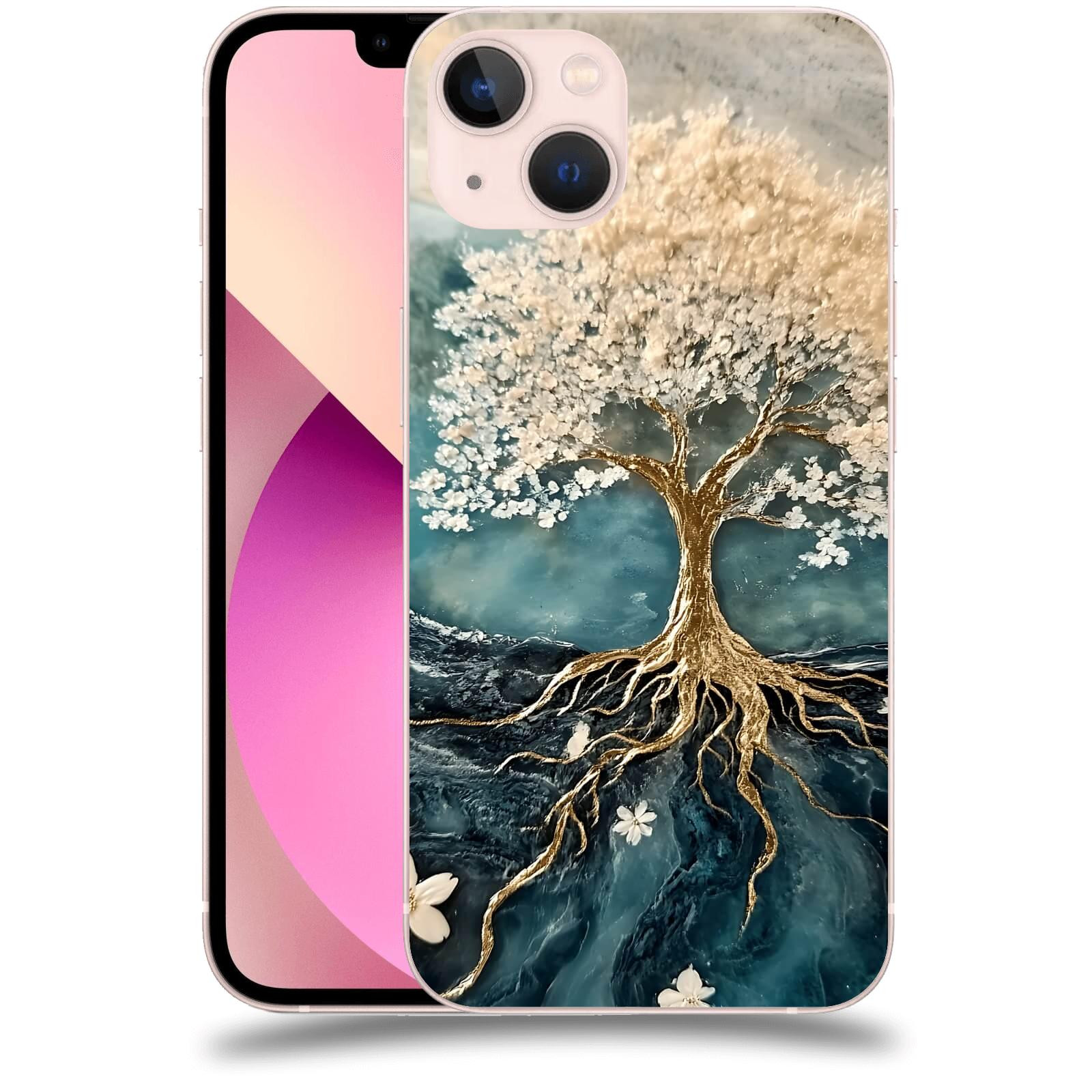 ACOVER Kryt na mobil Apple iPhone 13 - Zlatý život