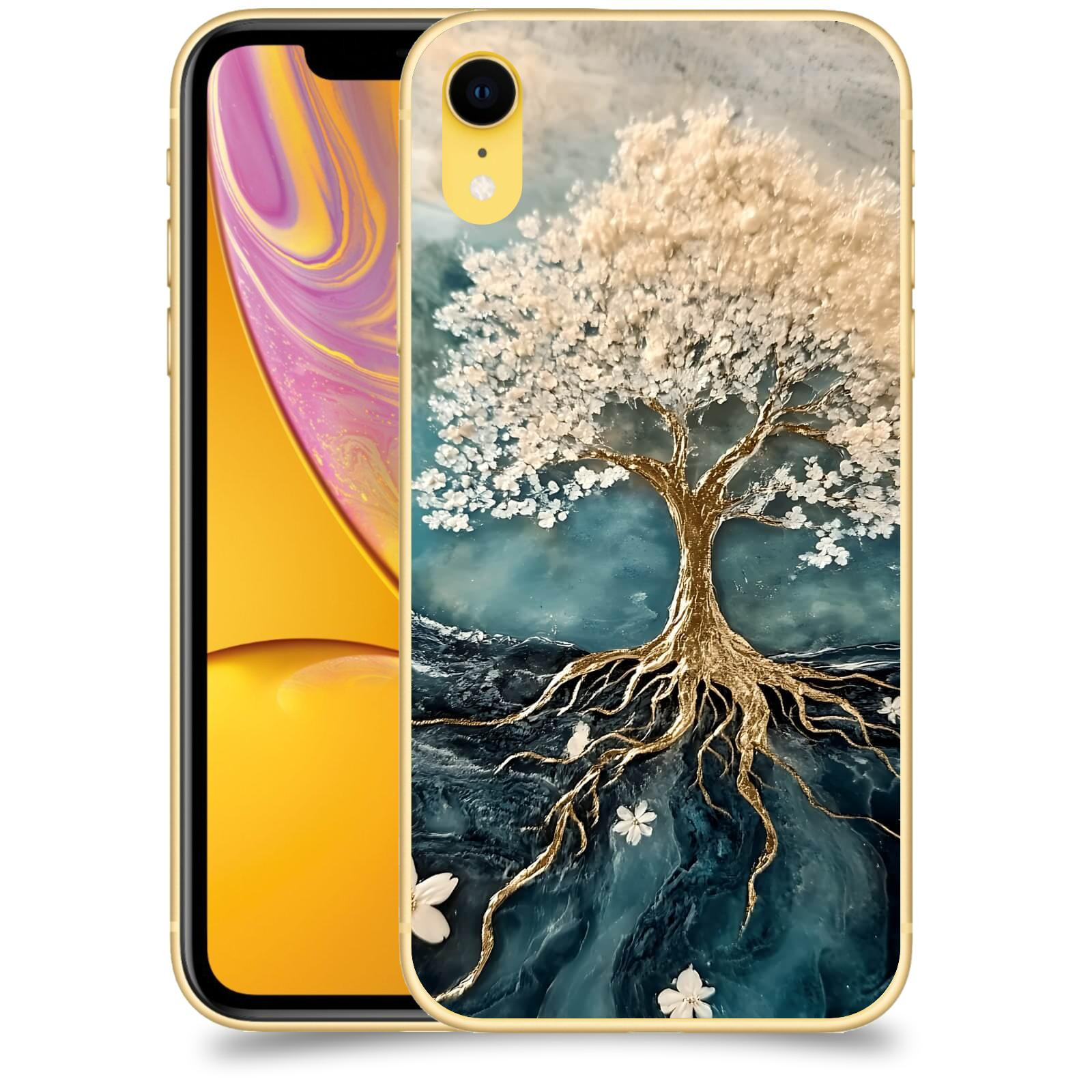 ACOVER Kryt na mobil Apple iPhone XR - Zlatý život