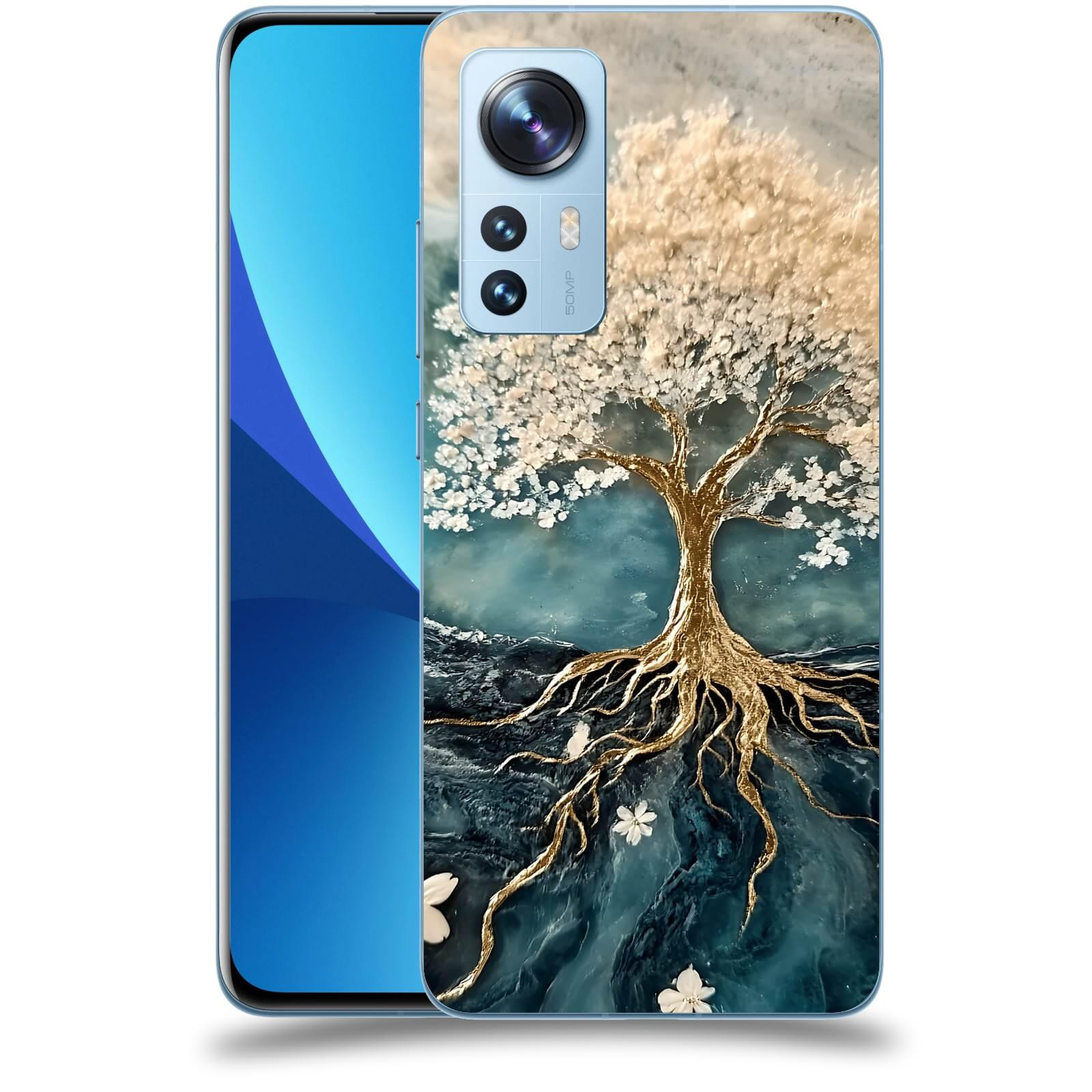 ACOVER Kryt na mobil Xiaomi 12 - Zlatý život