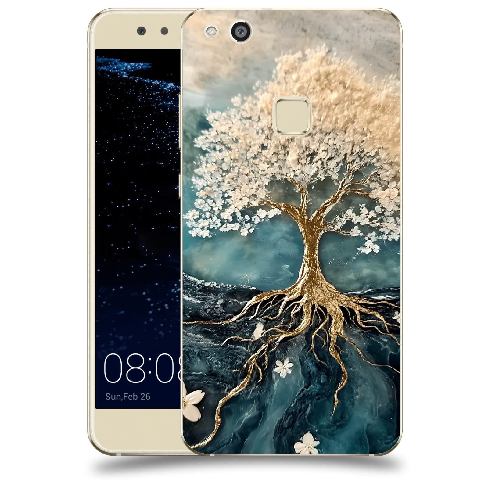 ACOVER Kryt na mobil Huawei P10 Lite - Zlatý život