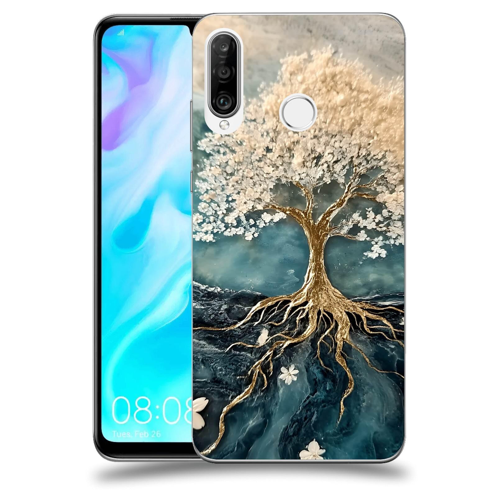 ACOVER Kryt na mobil Huawei P30 Lite - Zlatý život