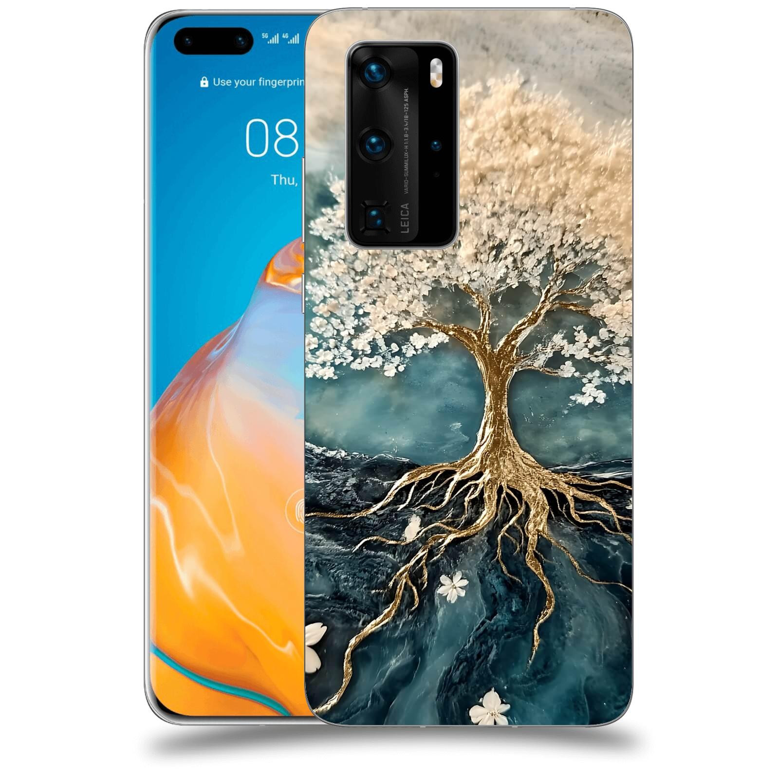 ACOVER Kryt na mobil Huawei P40 - Zlatý život