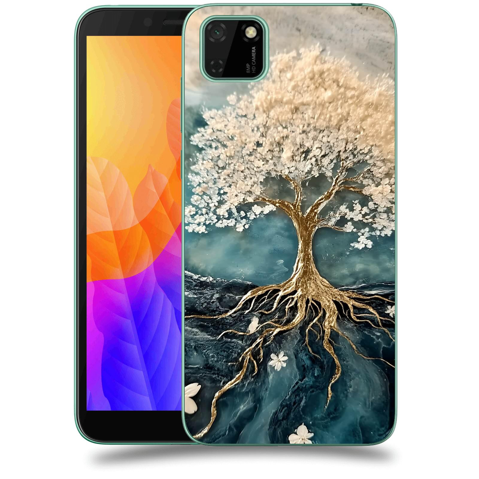 ACOVER Kryt na mobil Huawei Y5P - Zlatý život