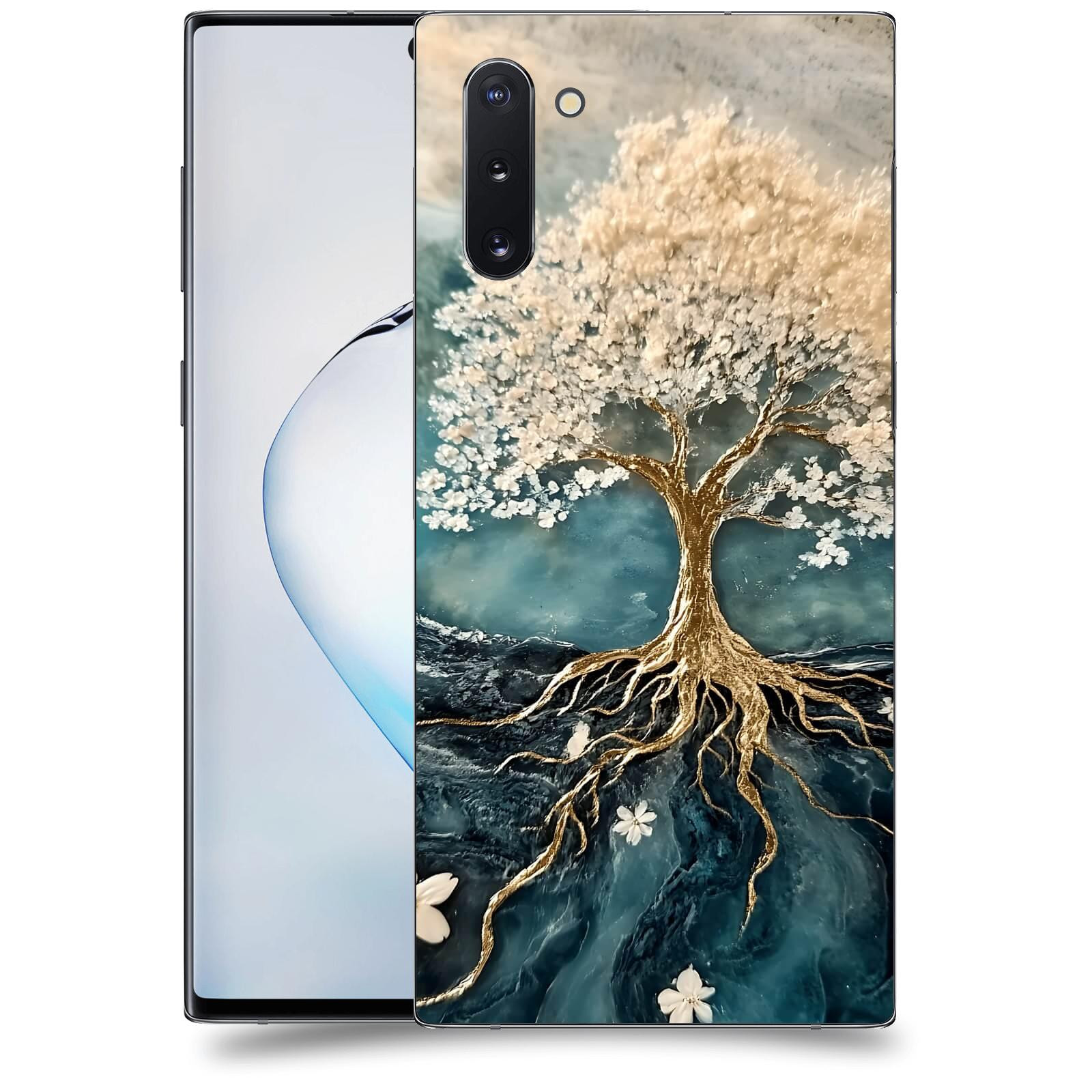 ACOVER Kryt na mobil Samsung Galaxy Note 10 N970F - Zlatý život