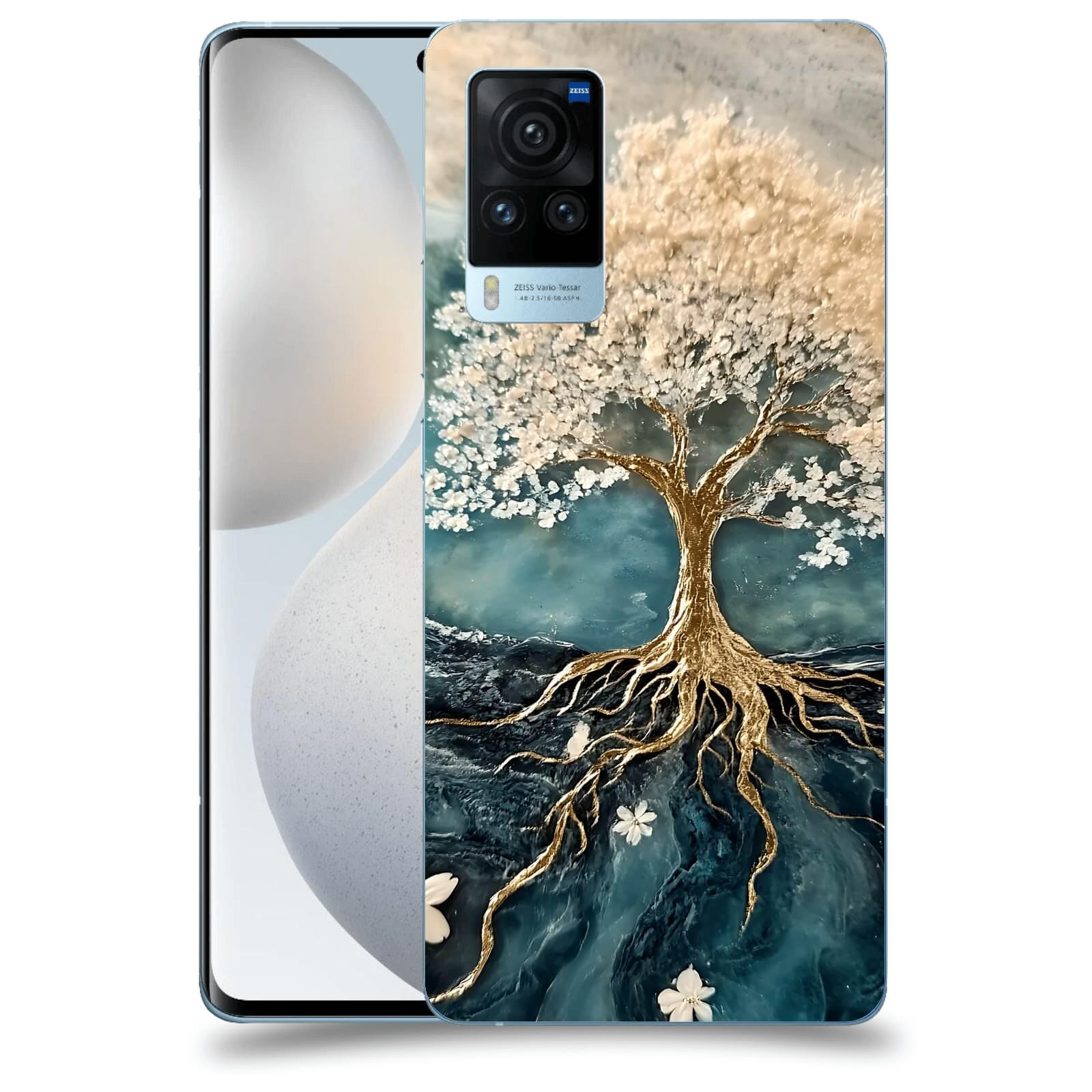 ACOVER Kryt na mobil Vivo X60 Pro 5G - Zlatý život