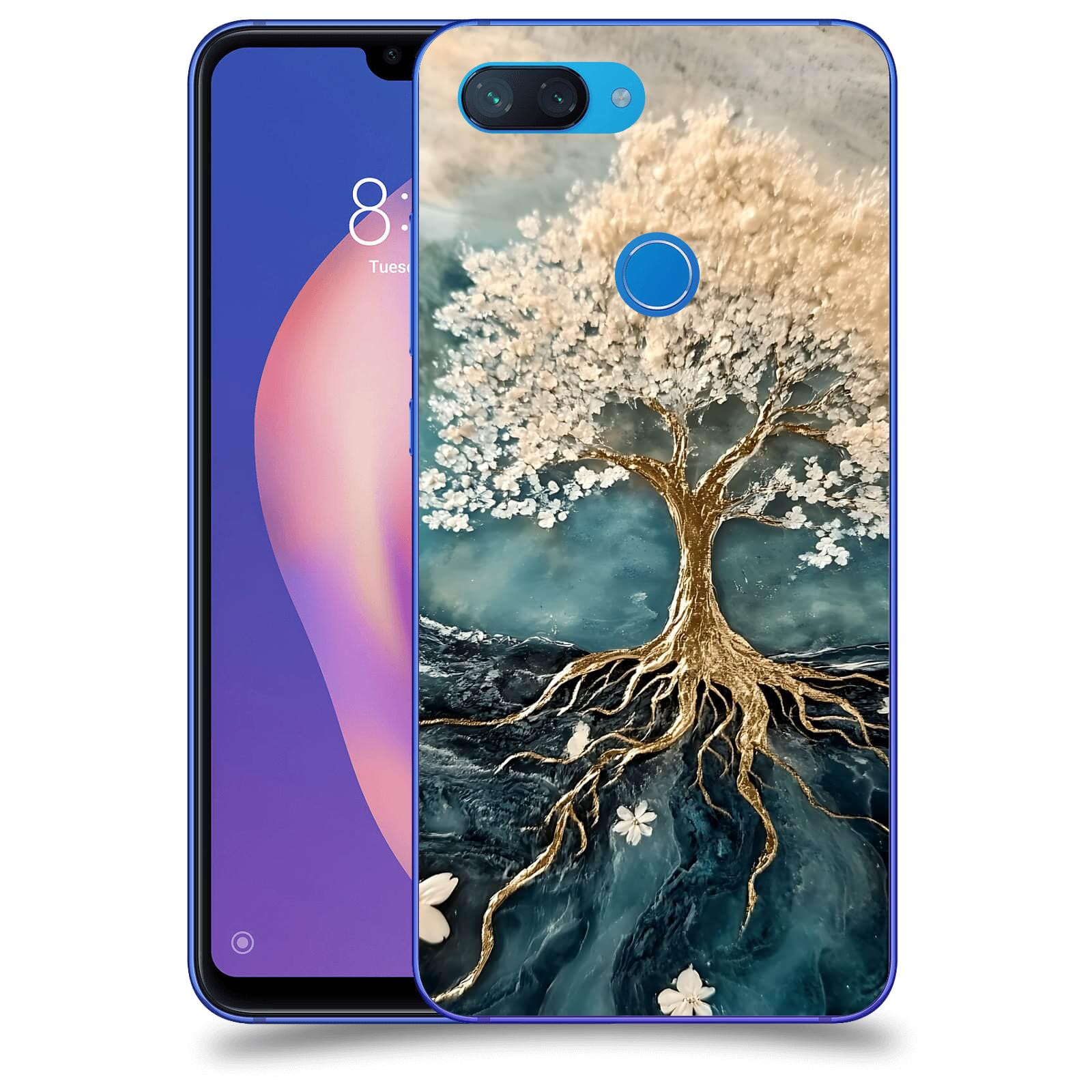 ACOVER Kryt na mobil Xiaomi Mi 8 Lite - Zlatý život