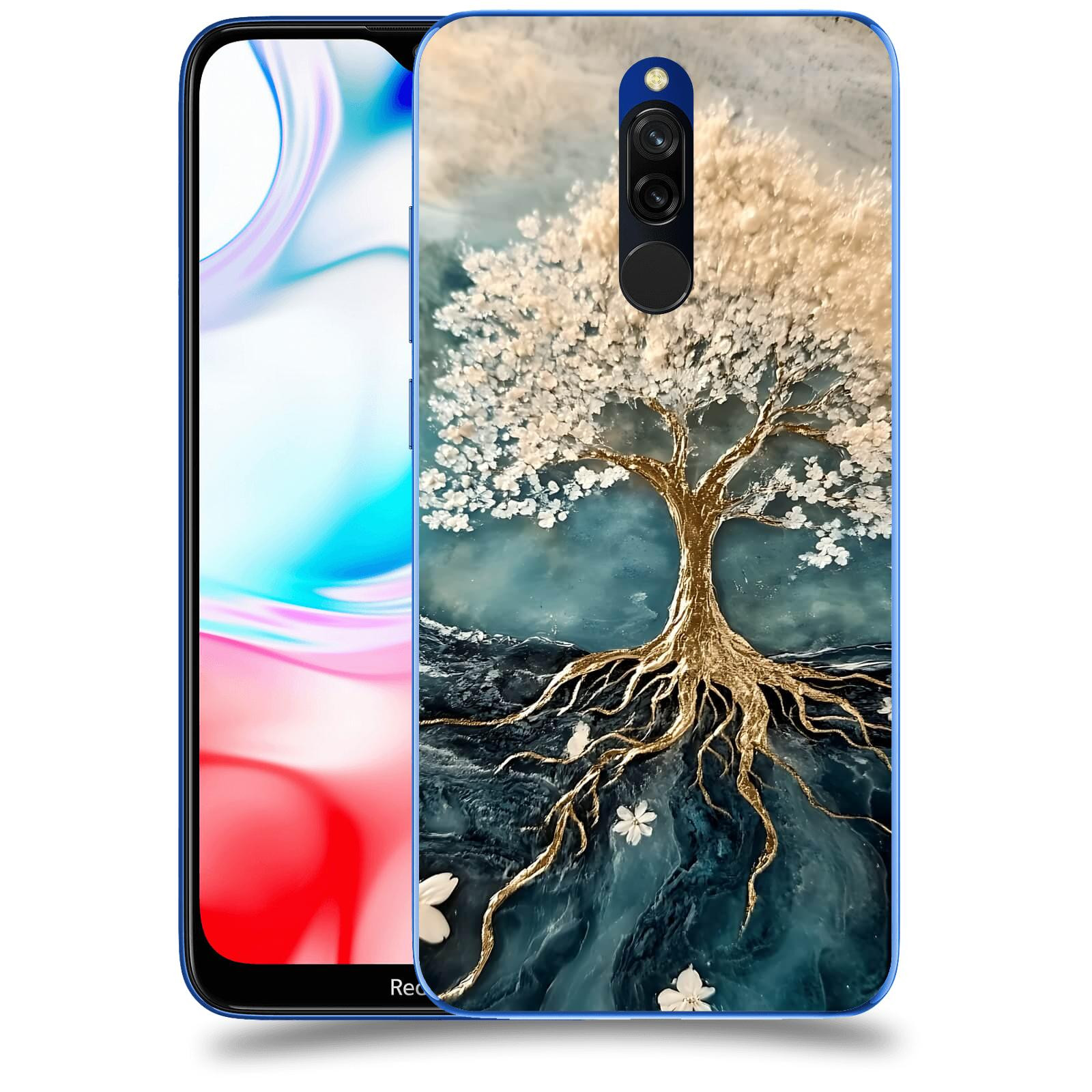 ACOVER Kryt na mobil Xiaomi Redmi 8 - Zlatý život