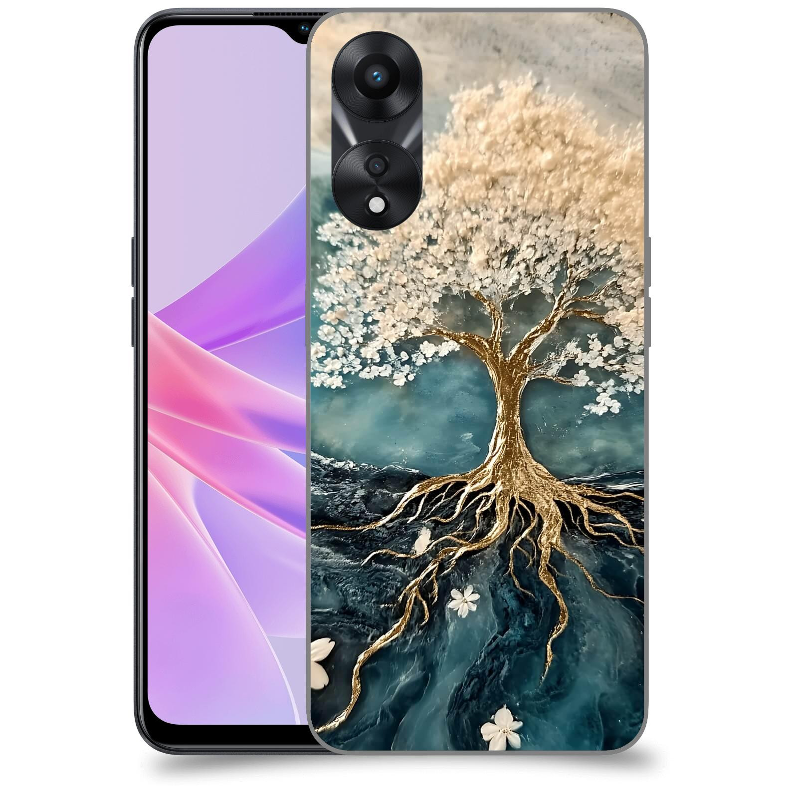 ACOVER Kryt na mobil OPPO A78 5G - Zlatý život