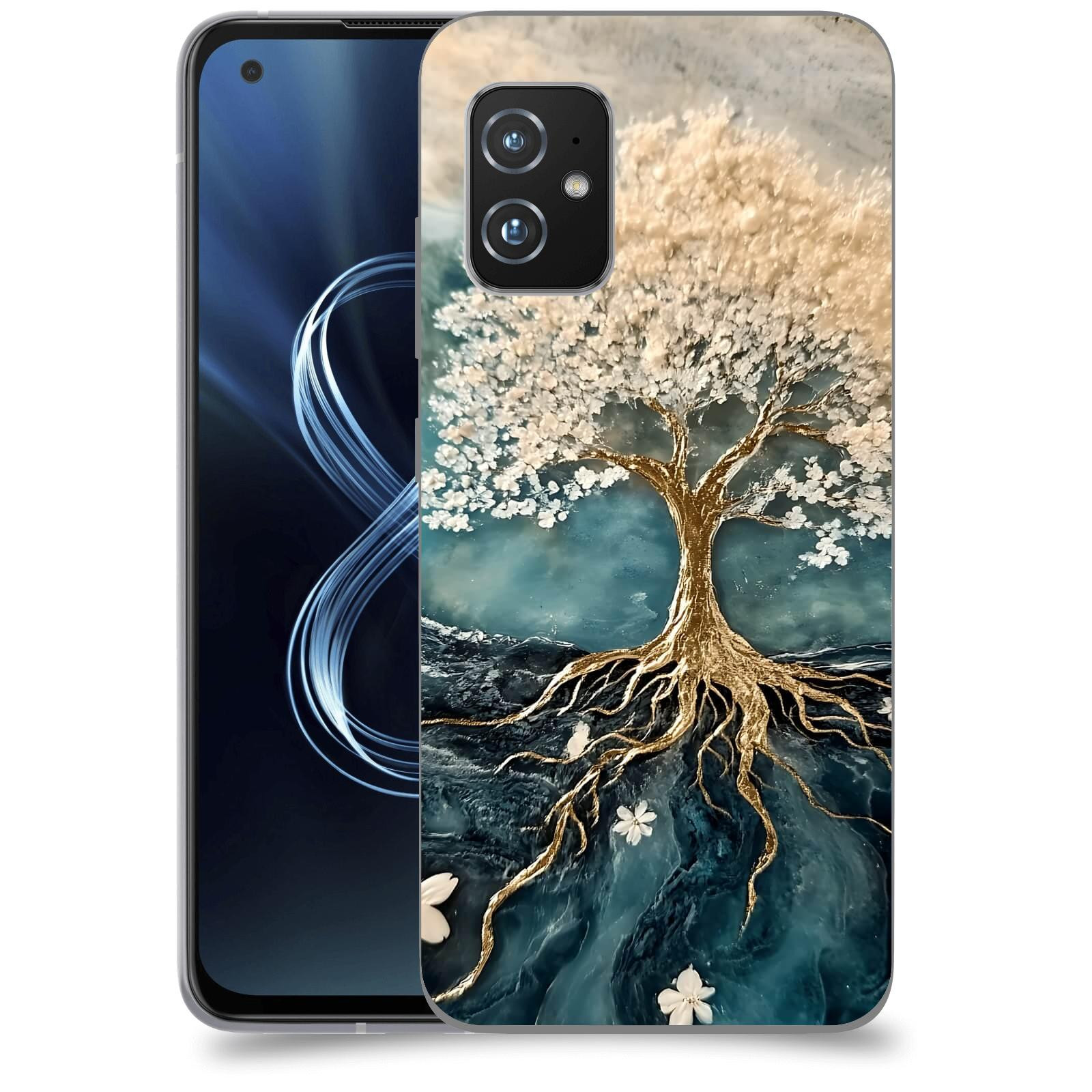 ACOVER Kryt na mobil Honor Magic5 Lite 5G - Zlatý život