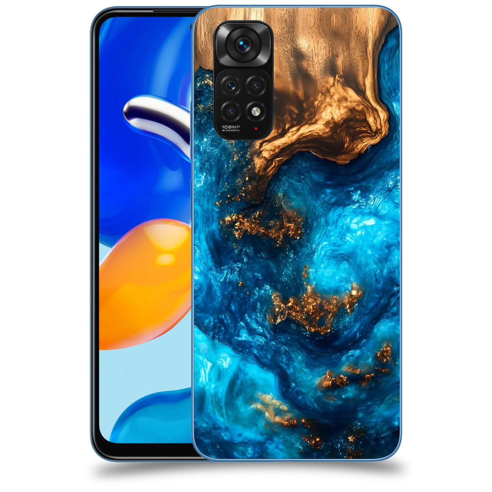 ACOVER Kryt na mobil Xiaomi Redmi Note 11S - Kosmická hloubka