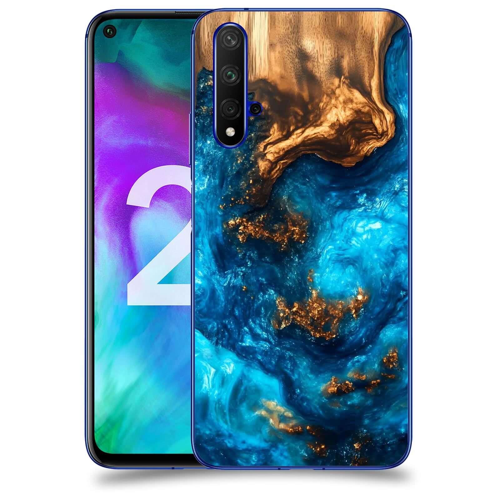 ACOVER Kryt na mobil Honor 20 - Kosmická hloubka