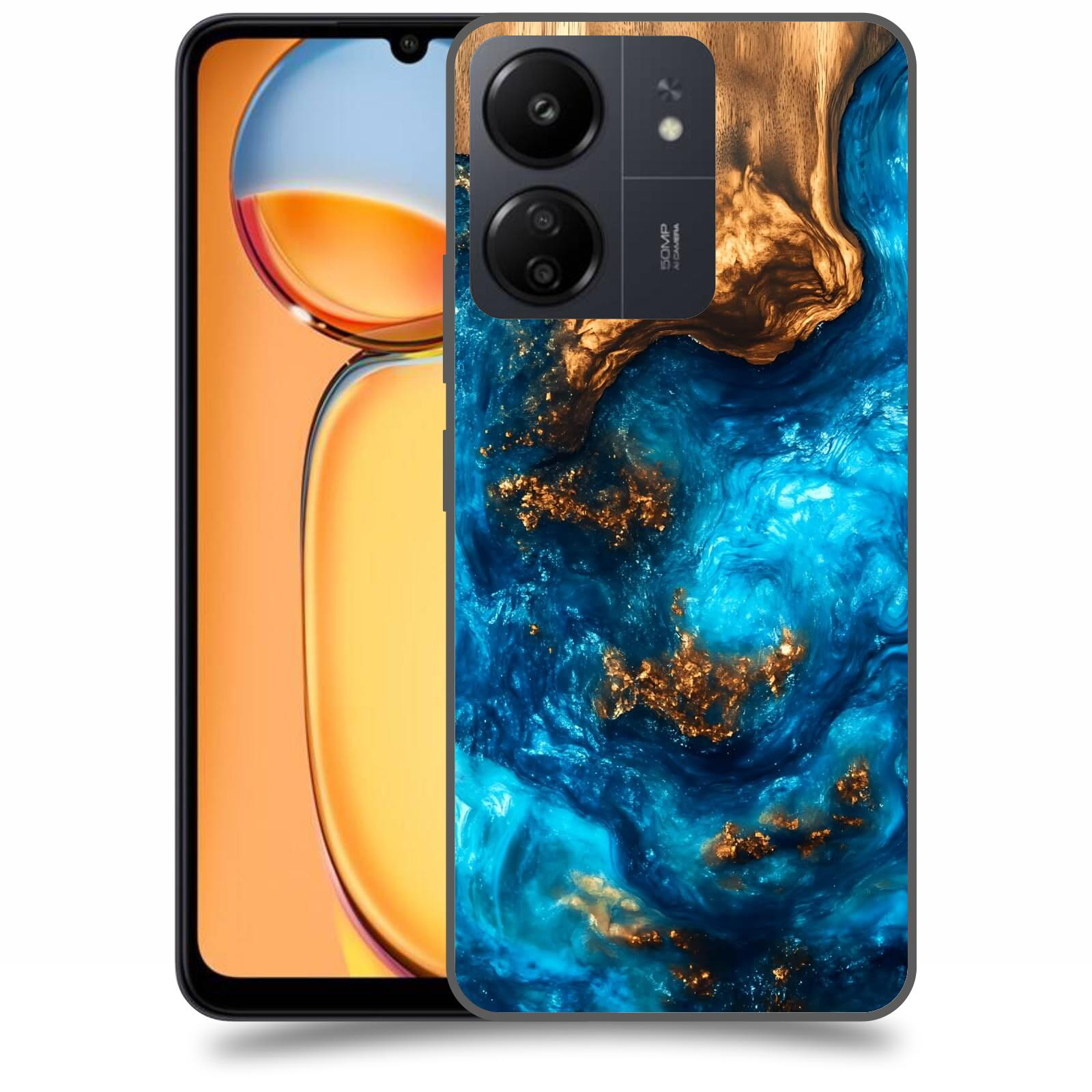 ACOVER Kryt na mobil Xiaomi Redmi 13C 4G  Kosmická hloubka