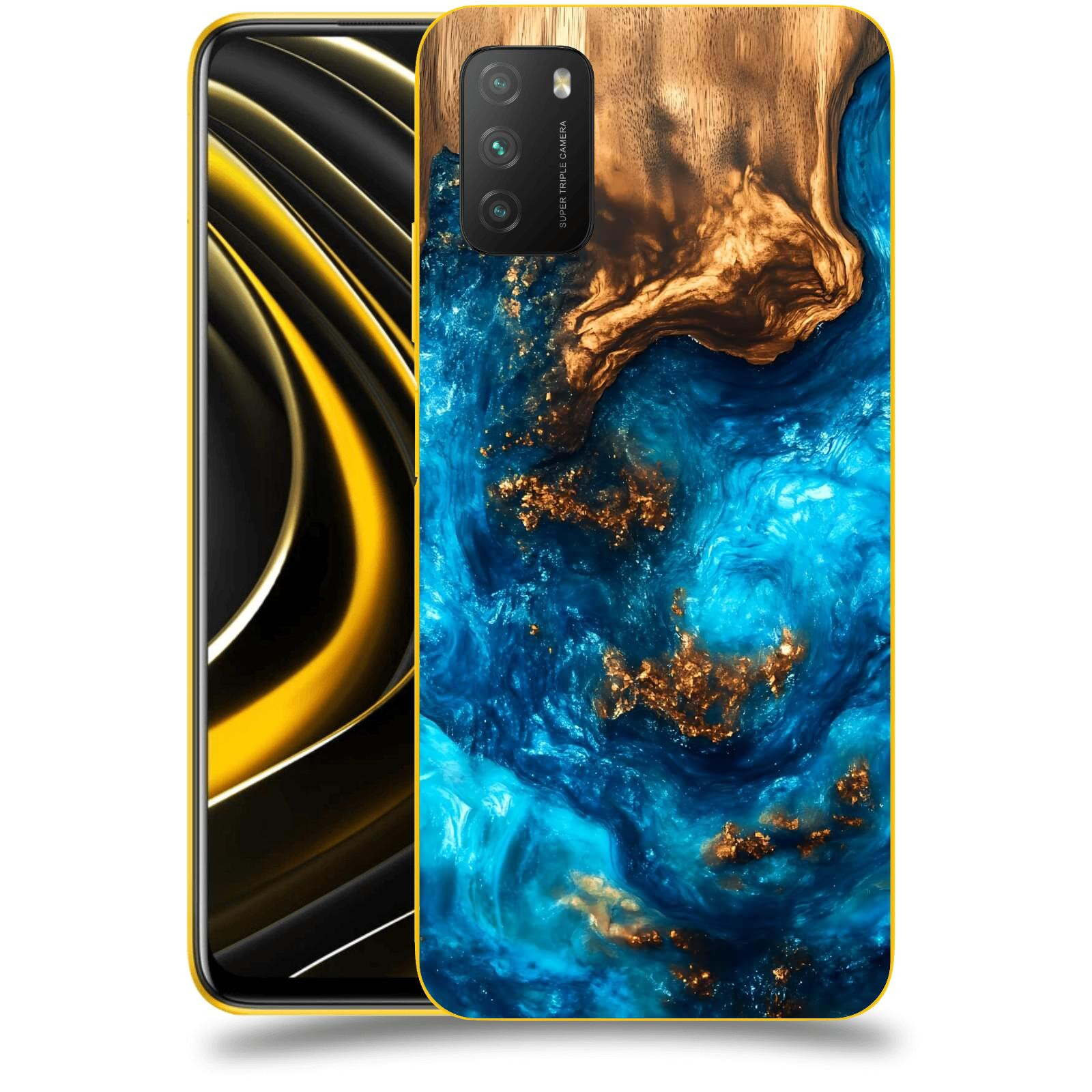 ACOVER Kryt na mobil Xiaomi Poco M3 - Kosmická hloubka