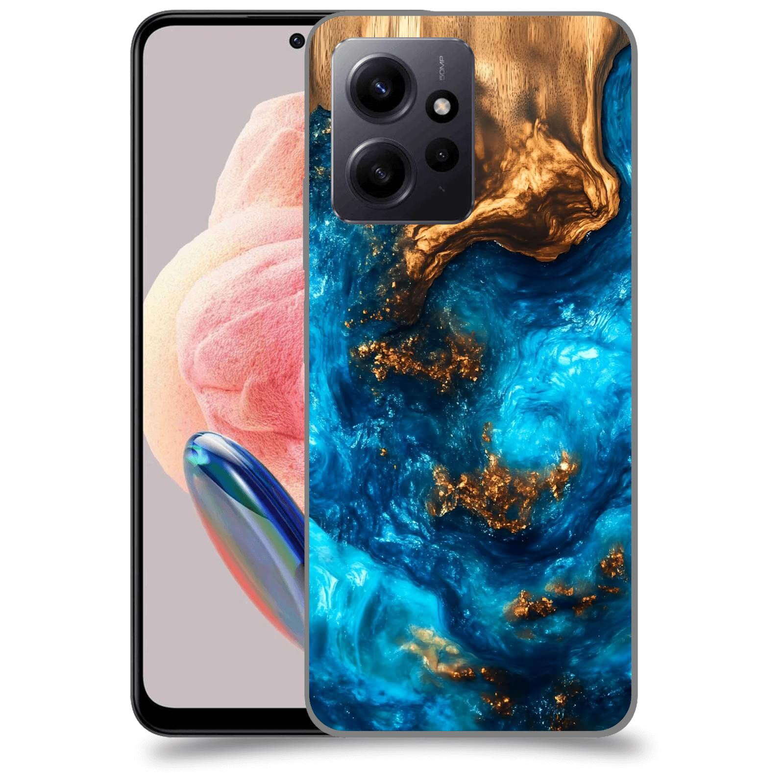 ACOVER Kryt na mobil Xiaomi Redmi Note 12 4G - Kosmická hloubka