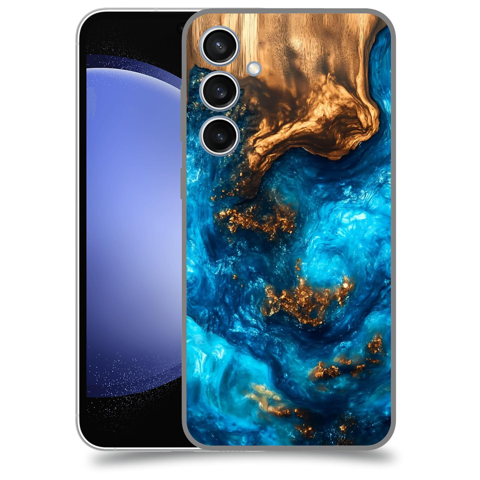 ACOVER Kryt na mobil Samsung Galaxy S23 FE - Kosmická hloubka