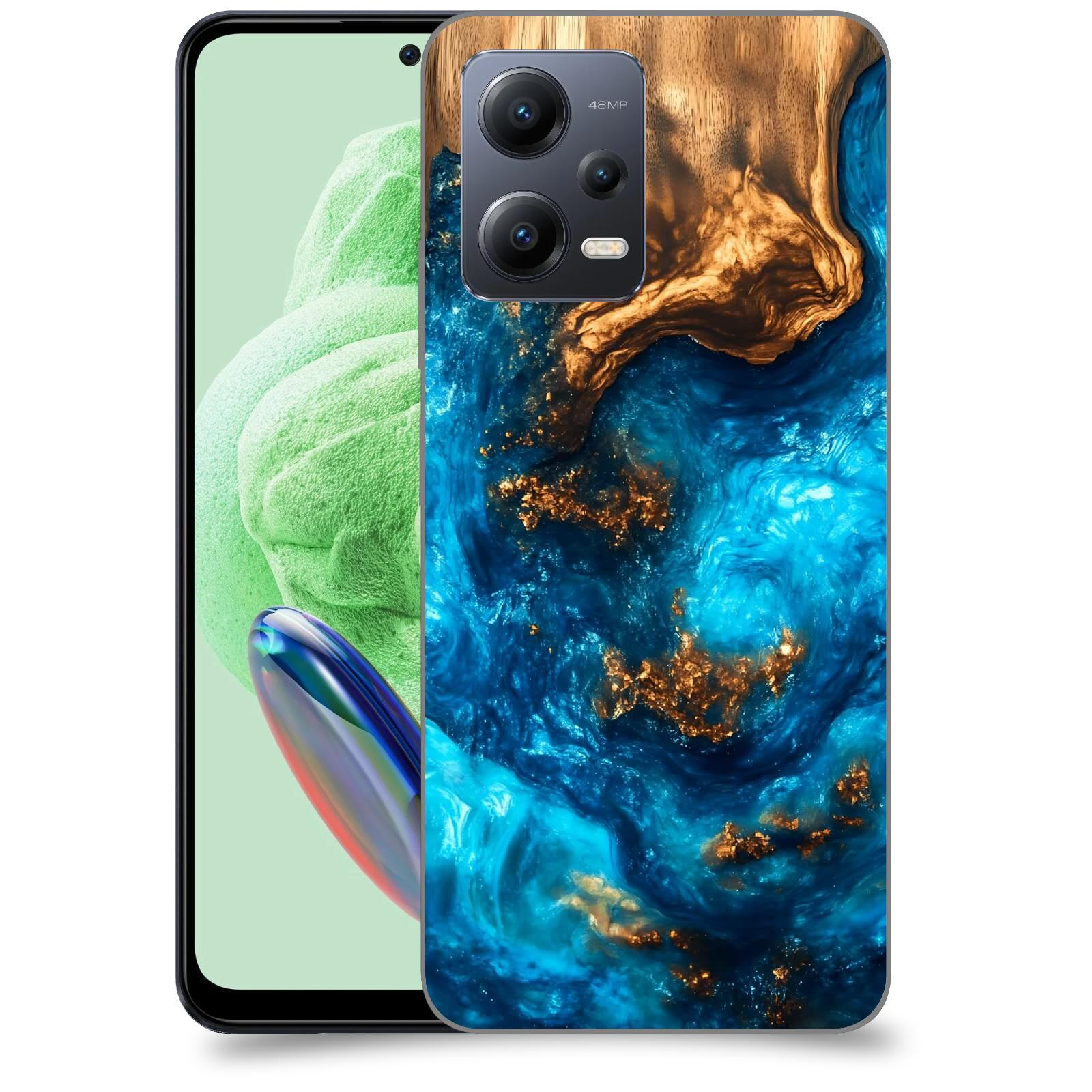 ACOVER Kryt na mobil Xiaomi Redmi Note 12 PRO 5G - Kosmická hloubka