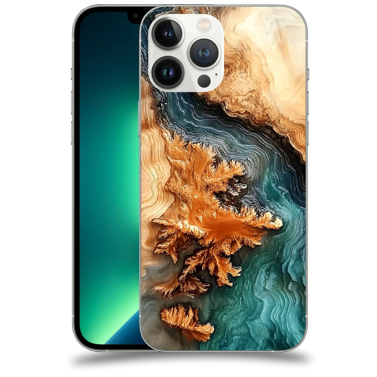 ACOVER Kryt na mobil Apple iPhone 13 Pro Max - Minerální tok