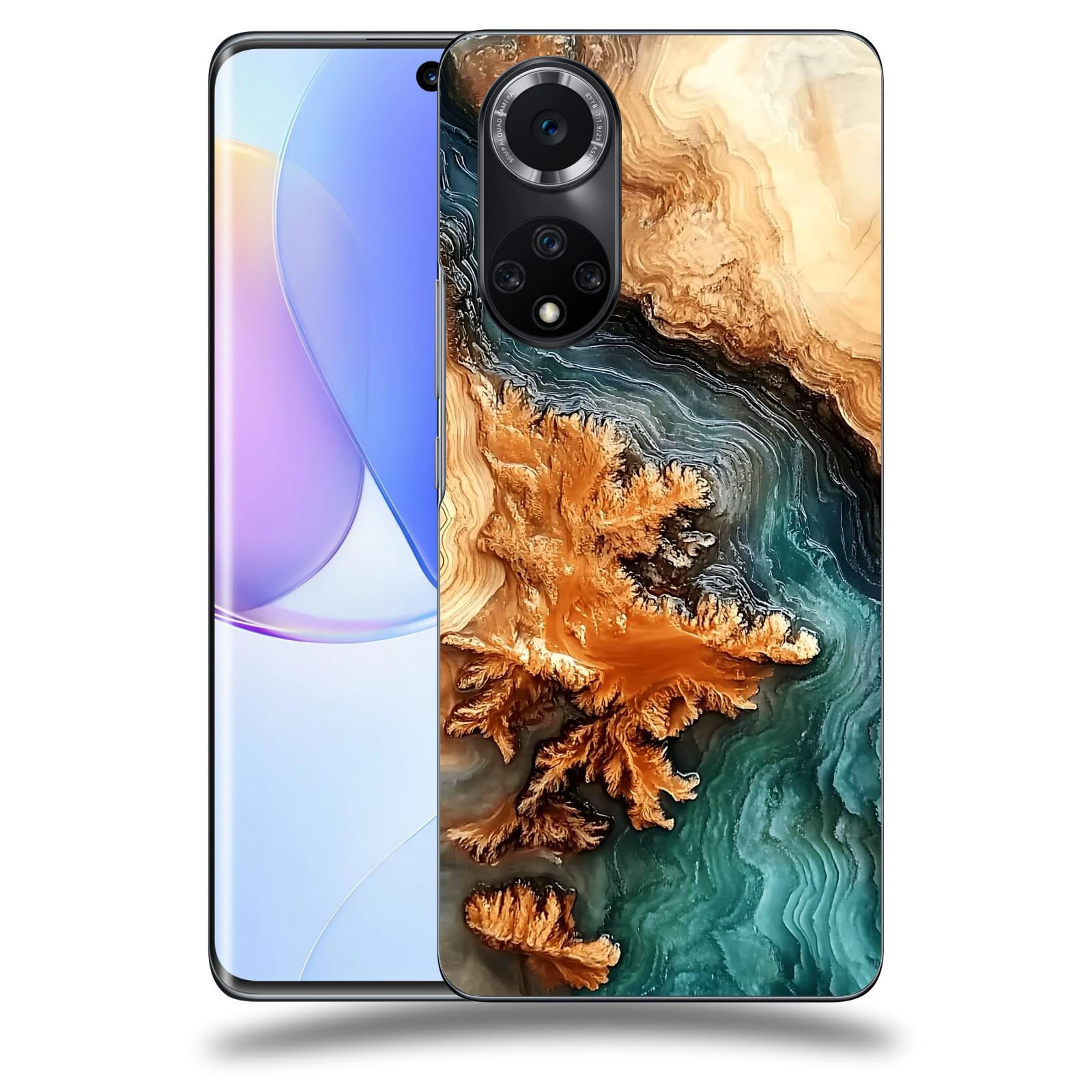 ACOVER Kryt na mobil Huawei Nova 9 - Minerální tok