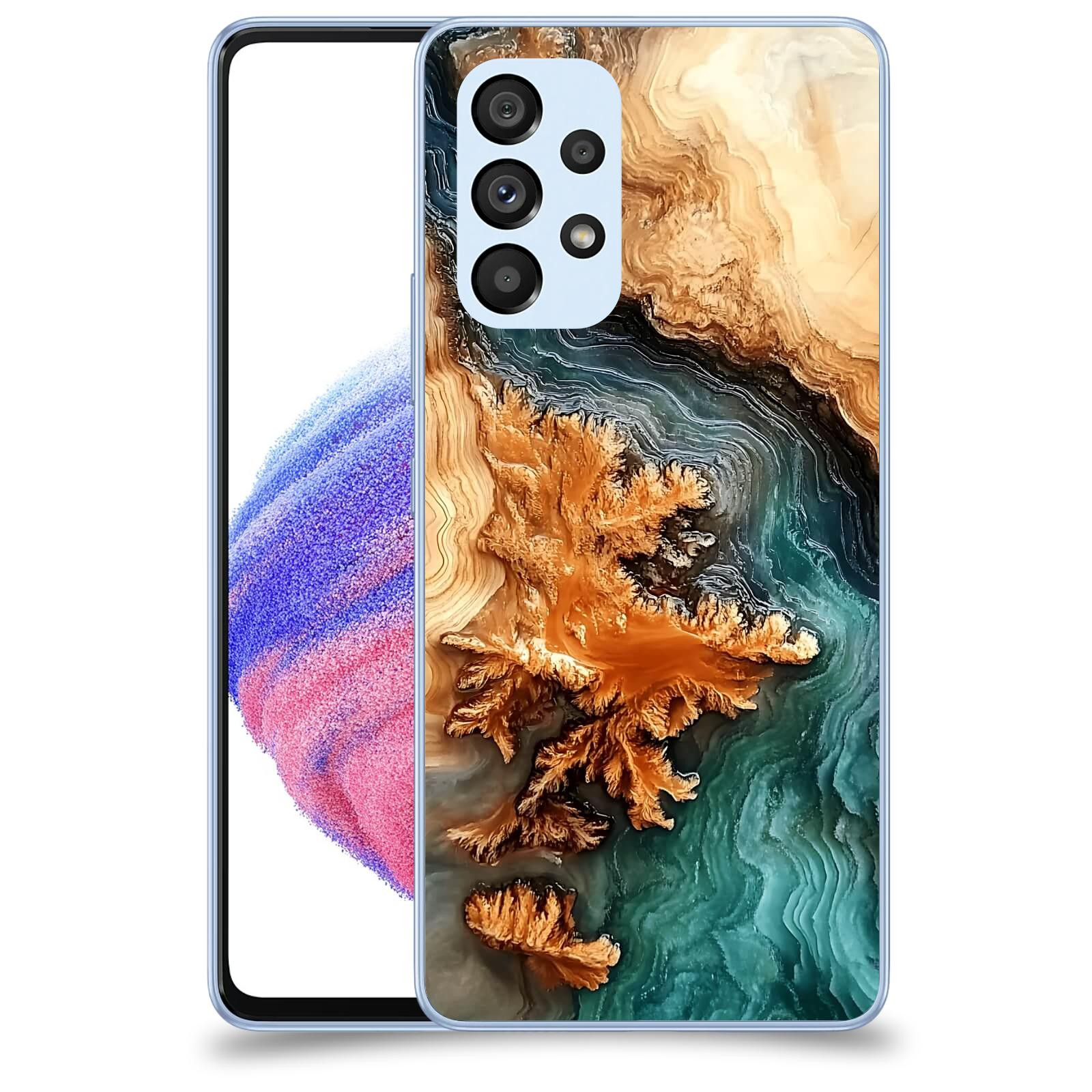 ACOVER Kryt na mobil Samsung Galaxy A32 5G A326B - Minerální tok