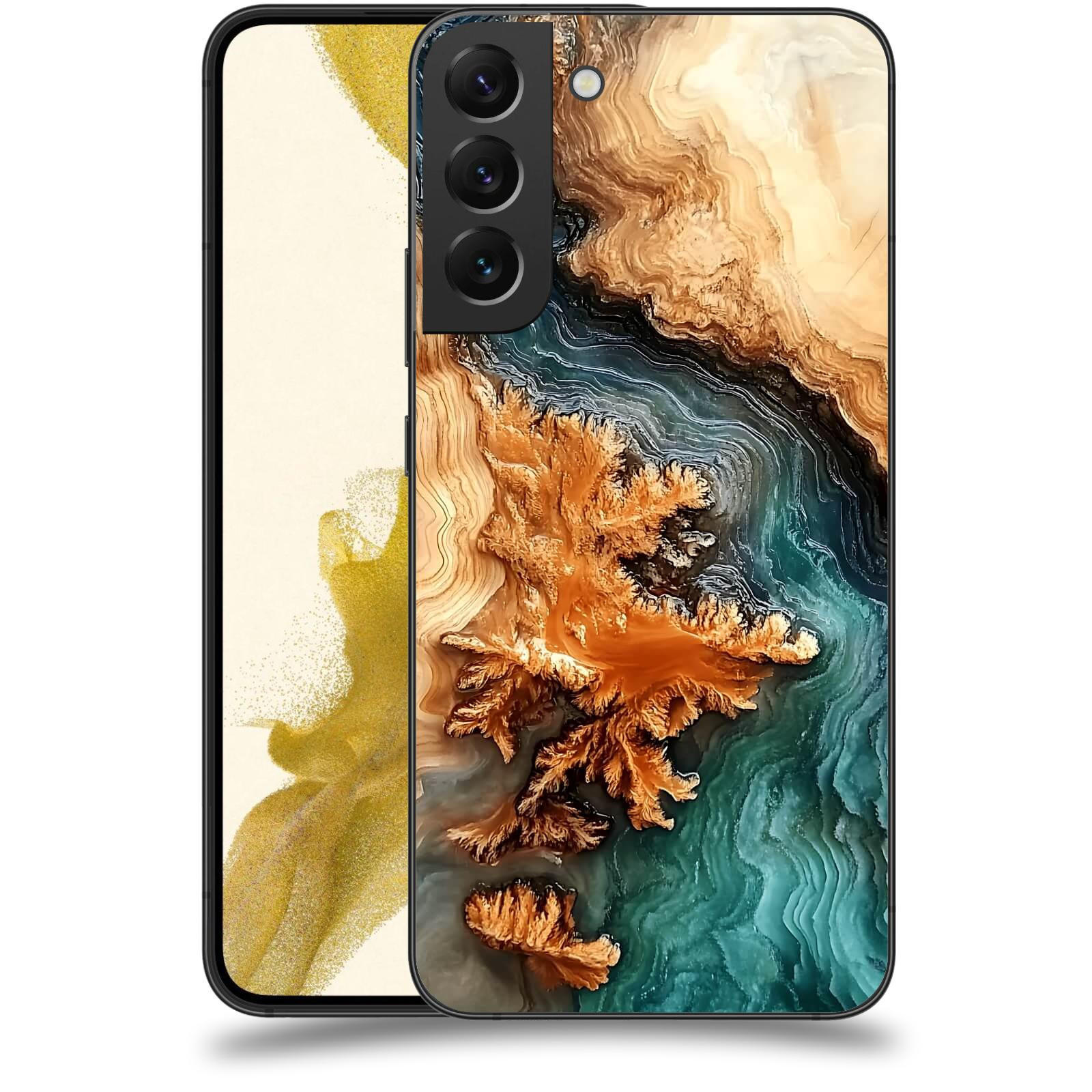 ACOVER Kryt na mobil Samsung Galaxy S22+ 5G - Minerální tok