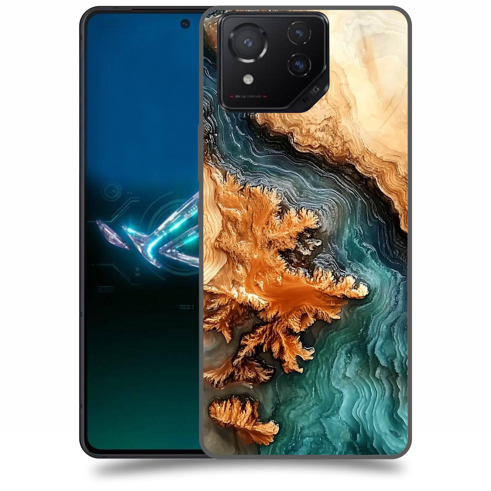 ACOVER Kryt na mobil Asus ROG Phone 8 - Minerální tok