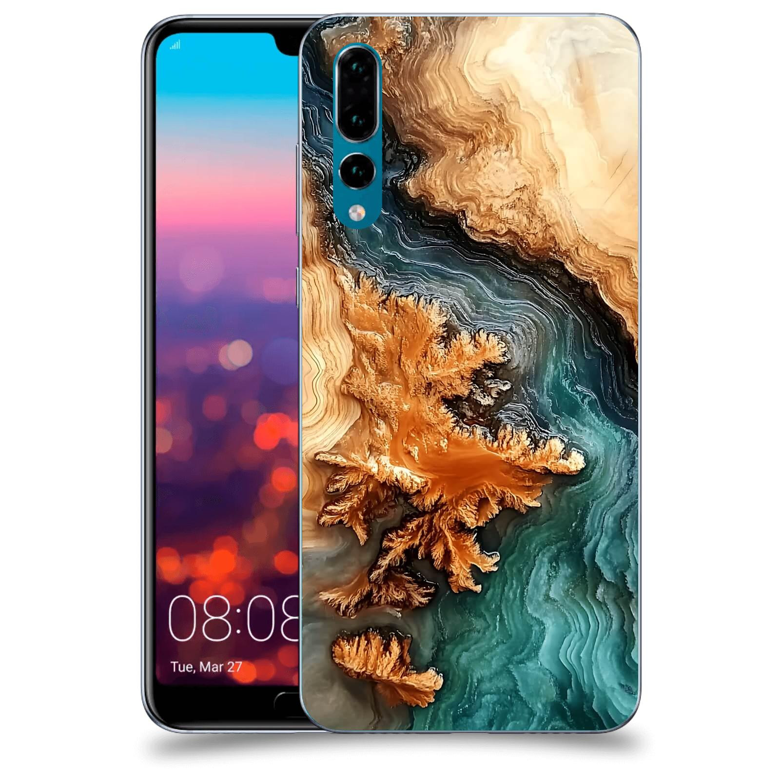 ACOVER Kryt na mobil Huawei P20 Pro - Minerální tok