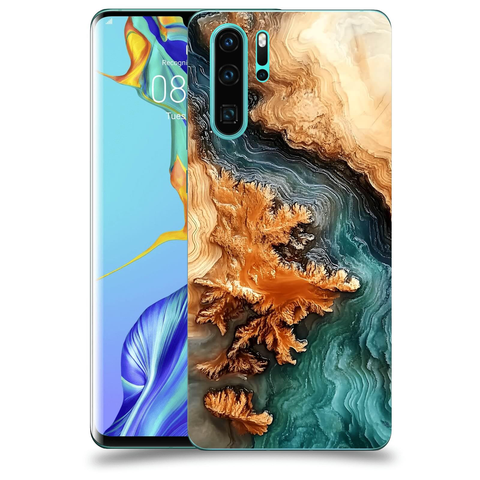 ACOVER Kryt na mobil Huawei P30 Pro - Minerální tok