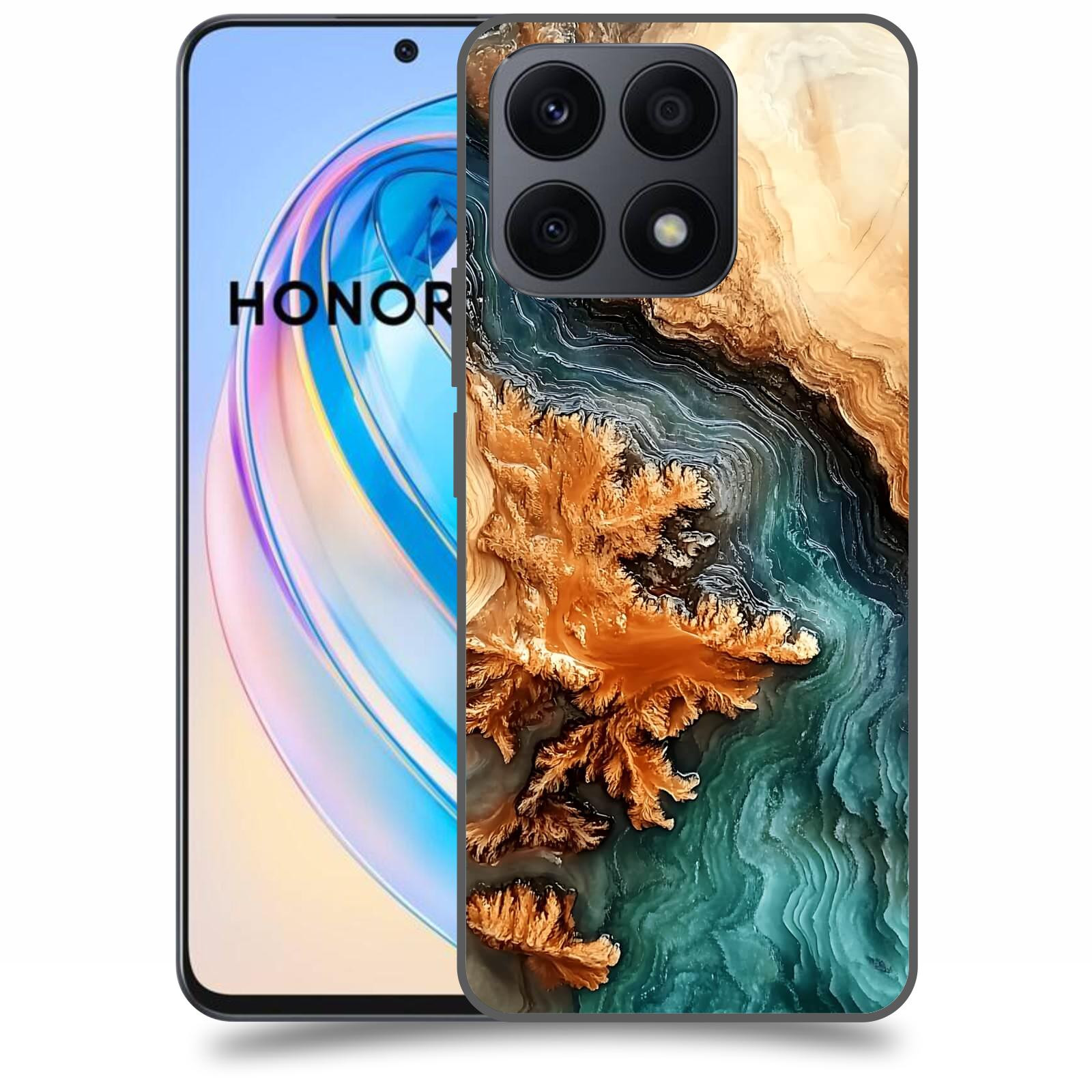 ACOVER Kryt na mobil Honor X8a - Minerální tok