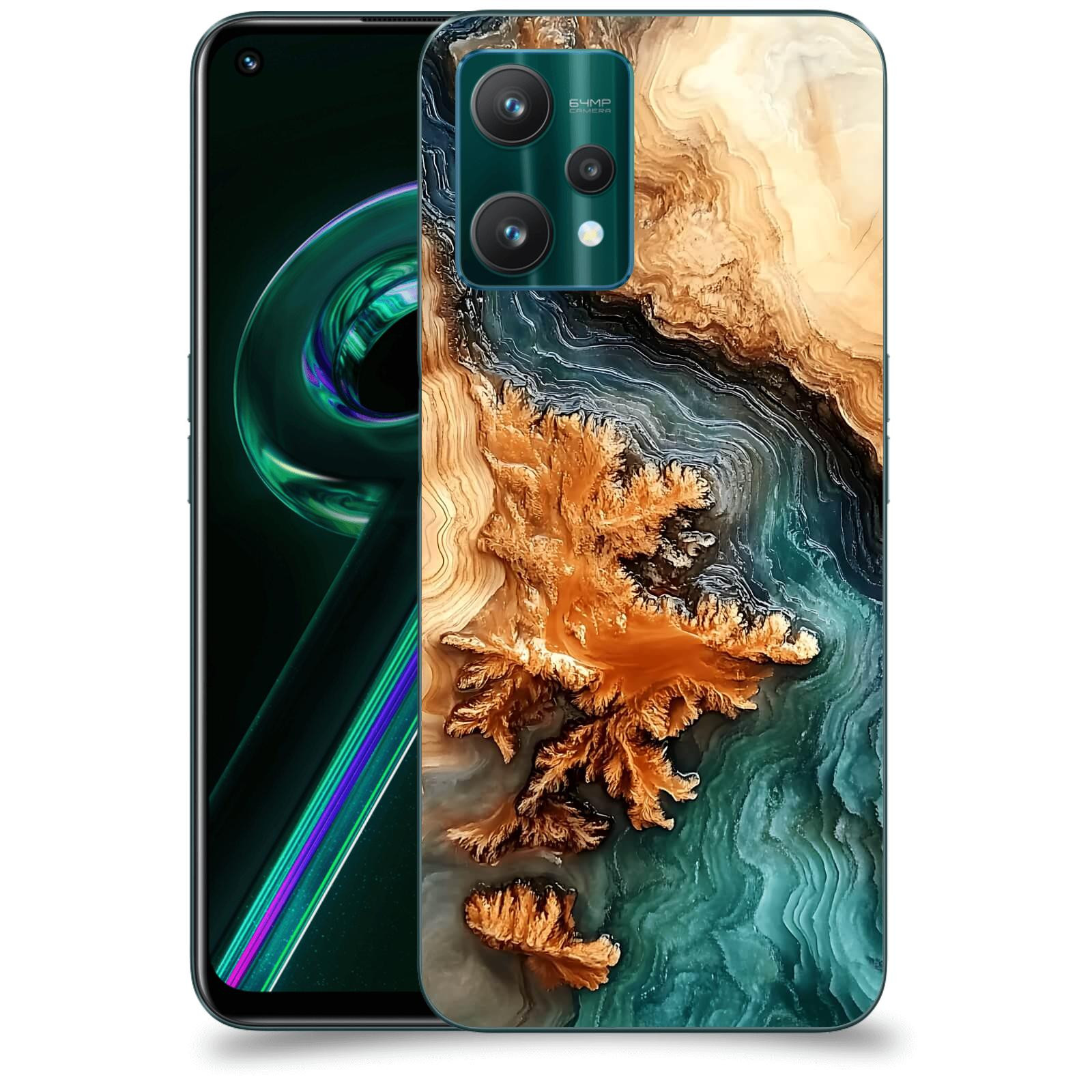 ACOVER Kryt na mobil Realme 9 Pro 5G - Minerální tok