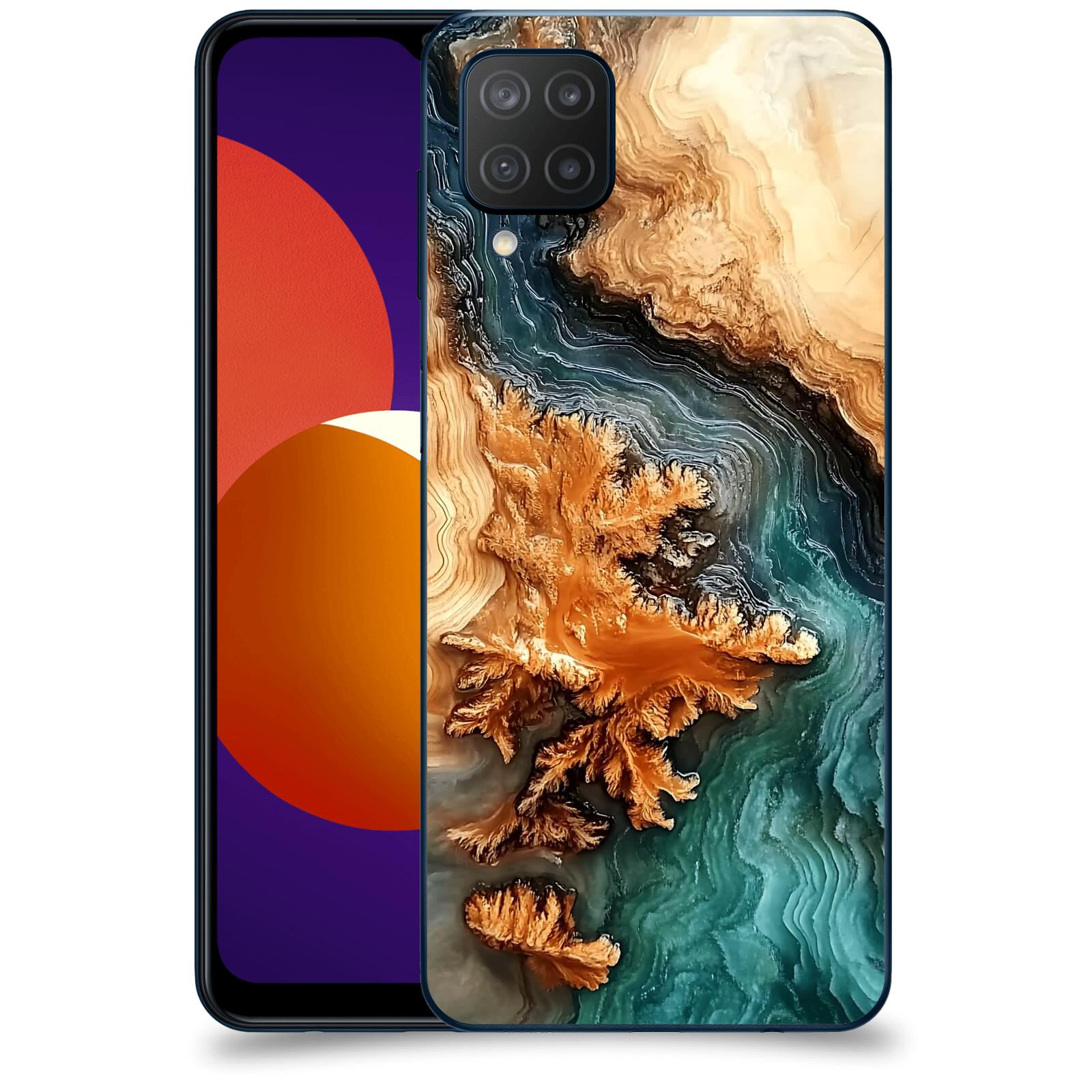ACOVER Kryt na mobil Samsung Galaxy M12 M127F - Minerální tok