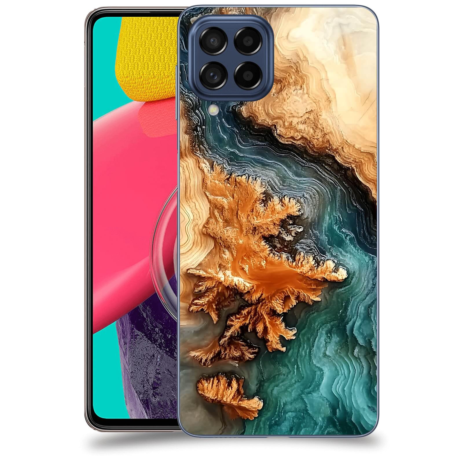 ACOVER Kryt na mobil Samsung Galaxy M53 5G - Minerální tok