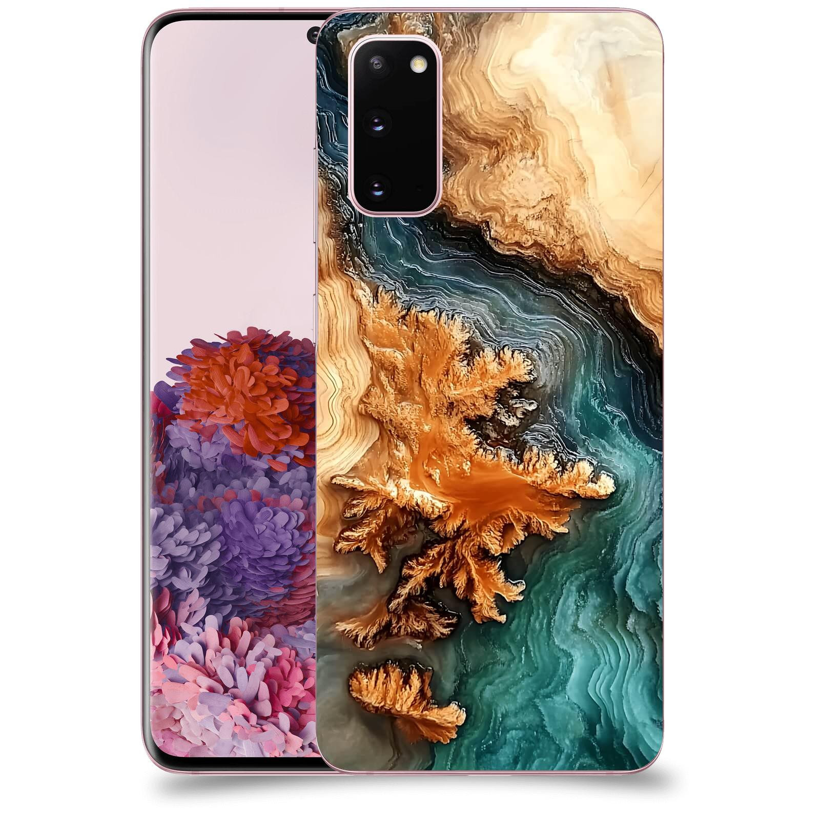 ACOVER Kryt na mobil Samsung Galaxy S20 G980F - Minerální tok